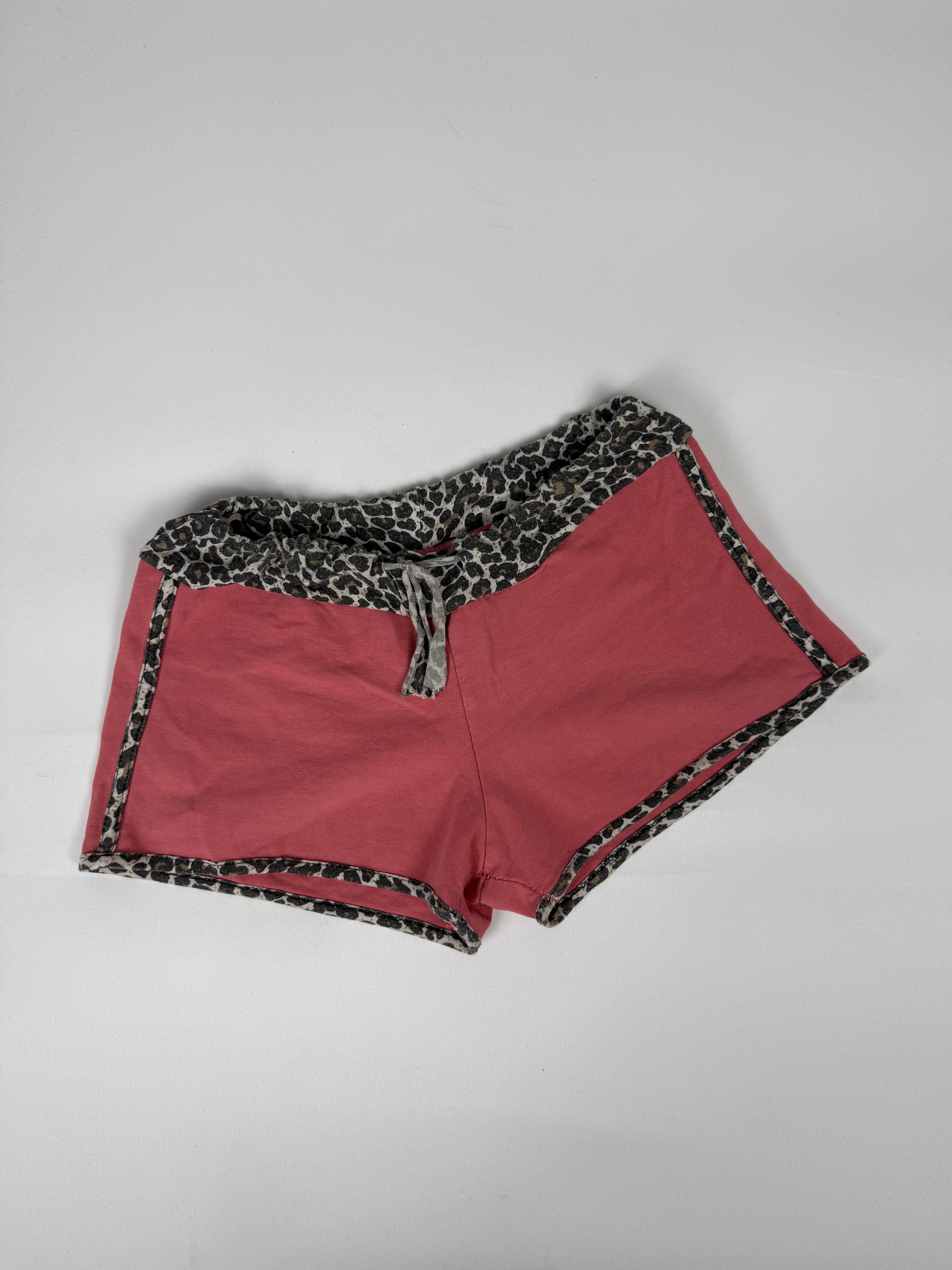 Animal pint pink mini short (S)