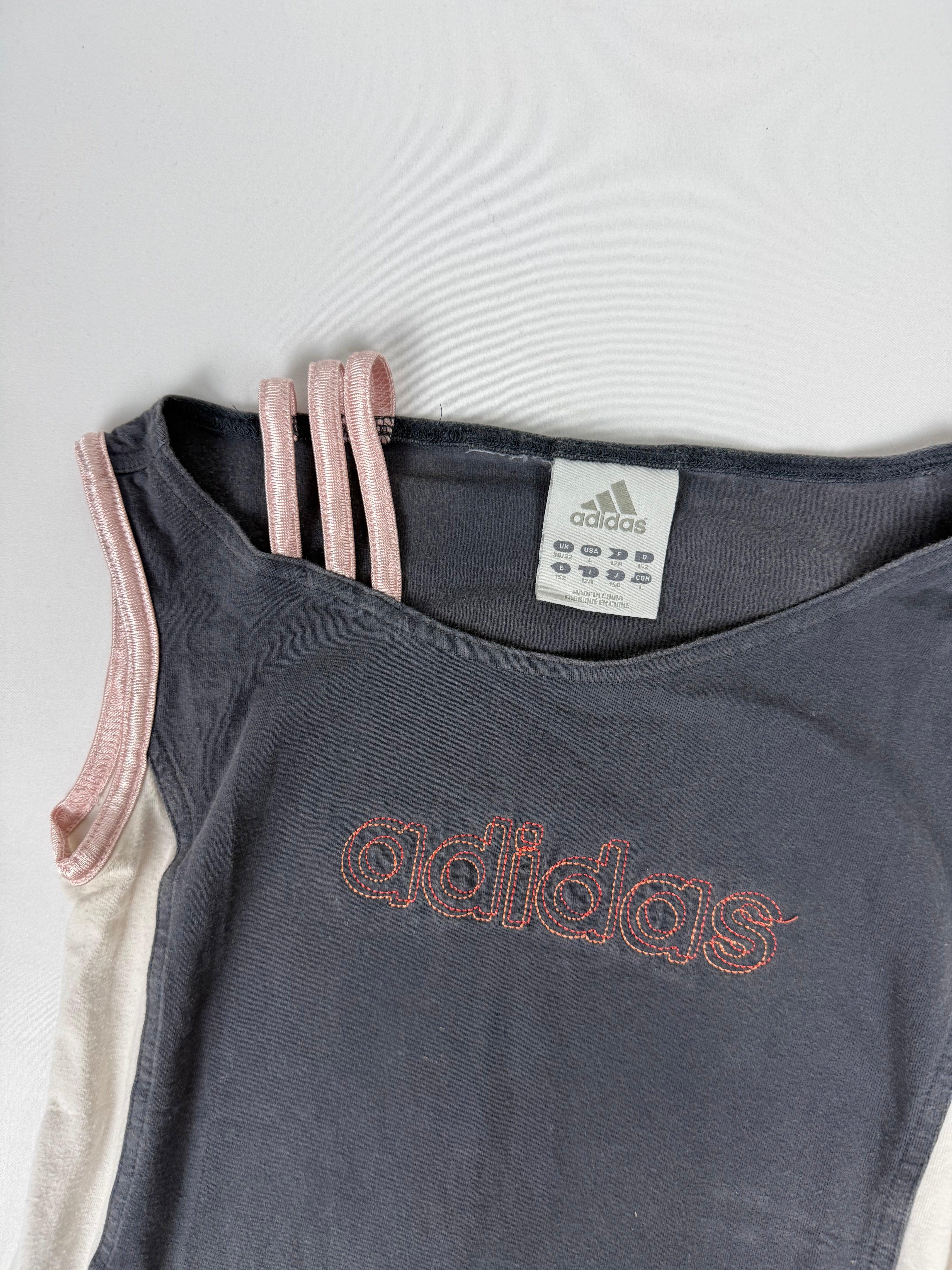 Grey tight fit top (S)