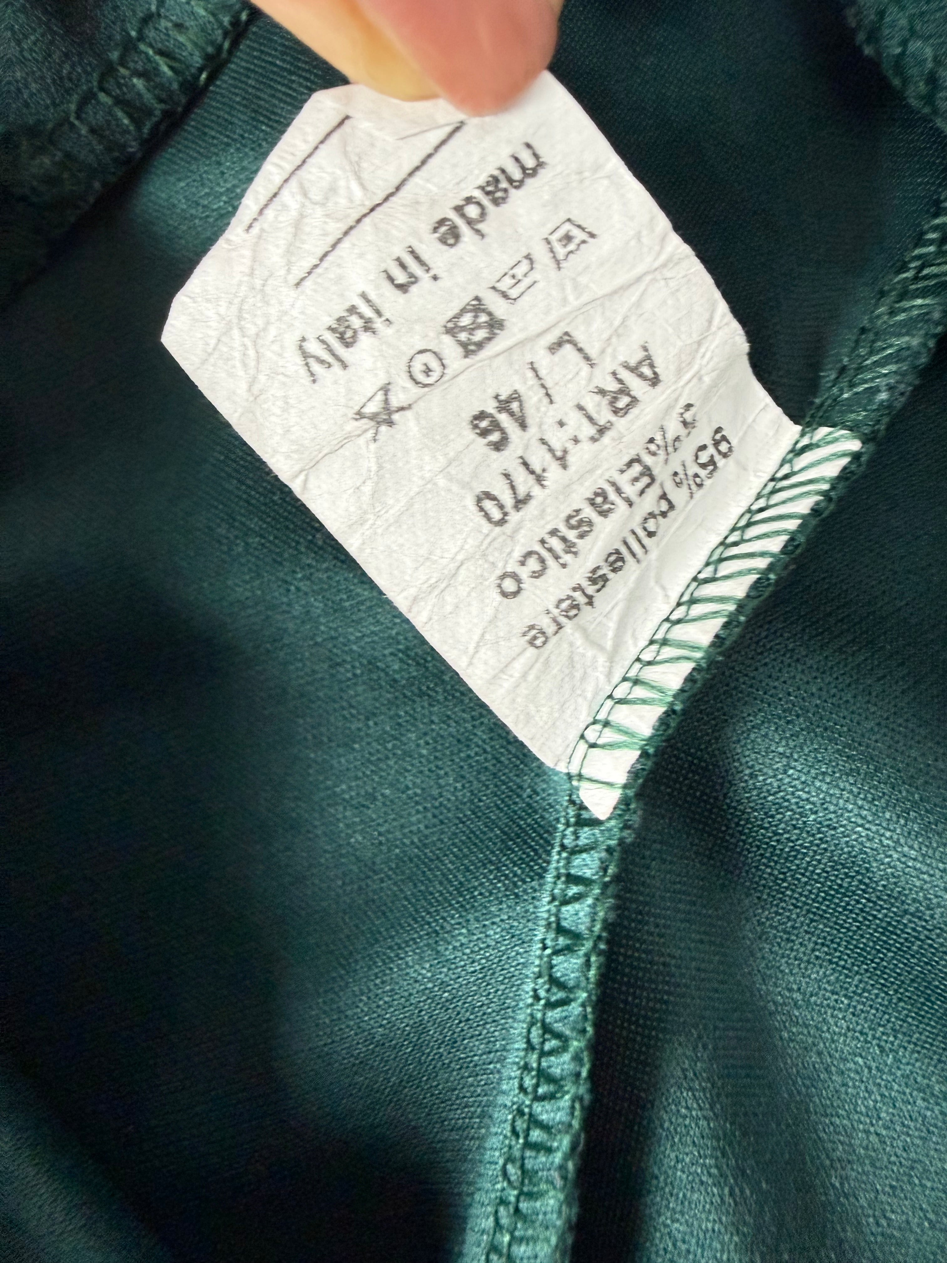 Dark green low waist capri pants (S)