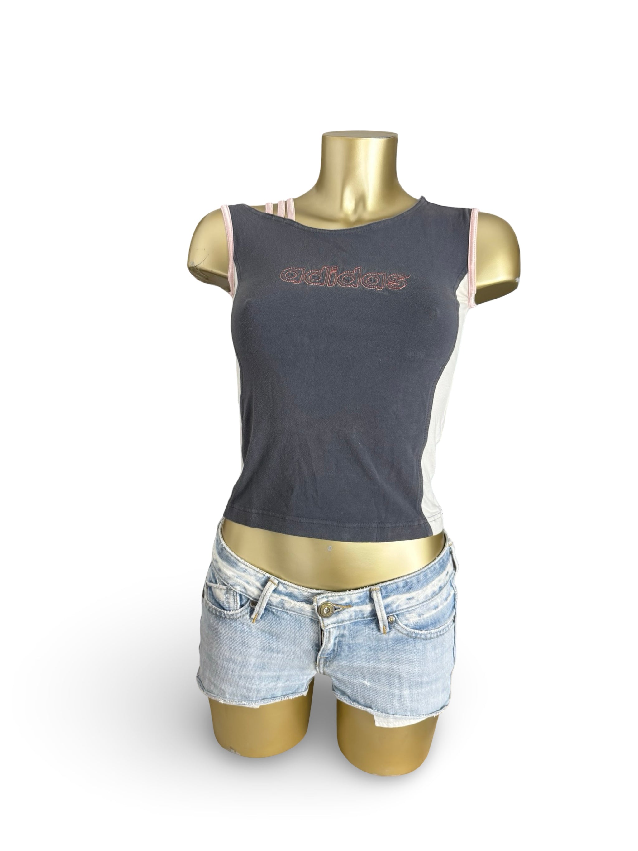 Grey tight fit top (S)