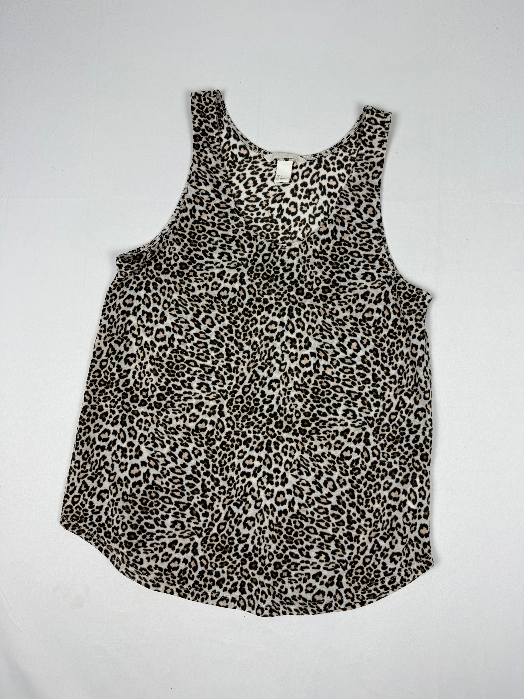 Panther print tank top (S/M)