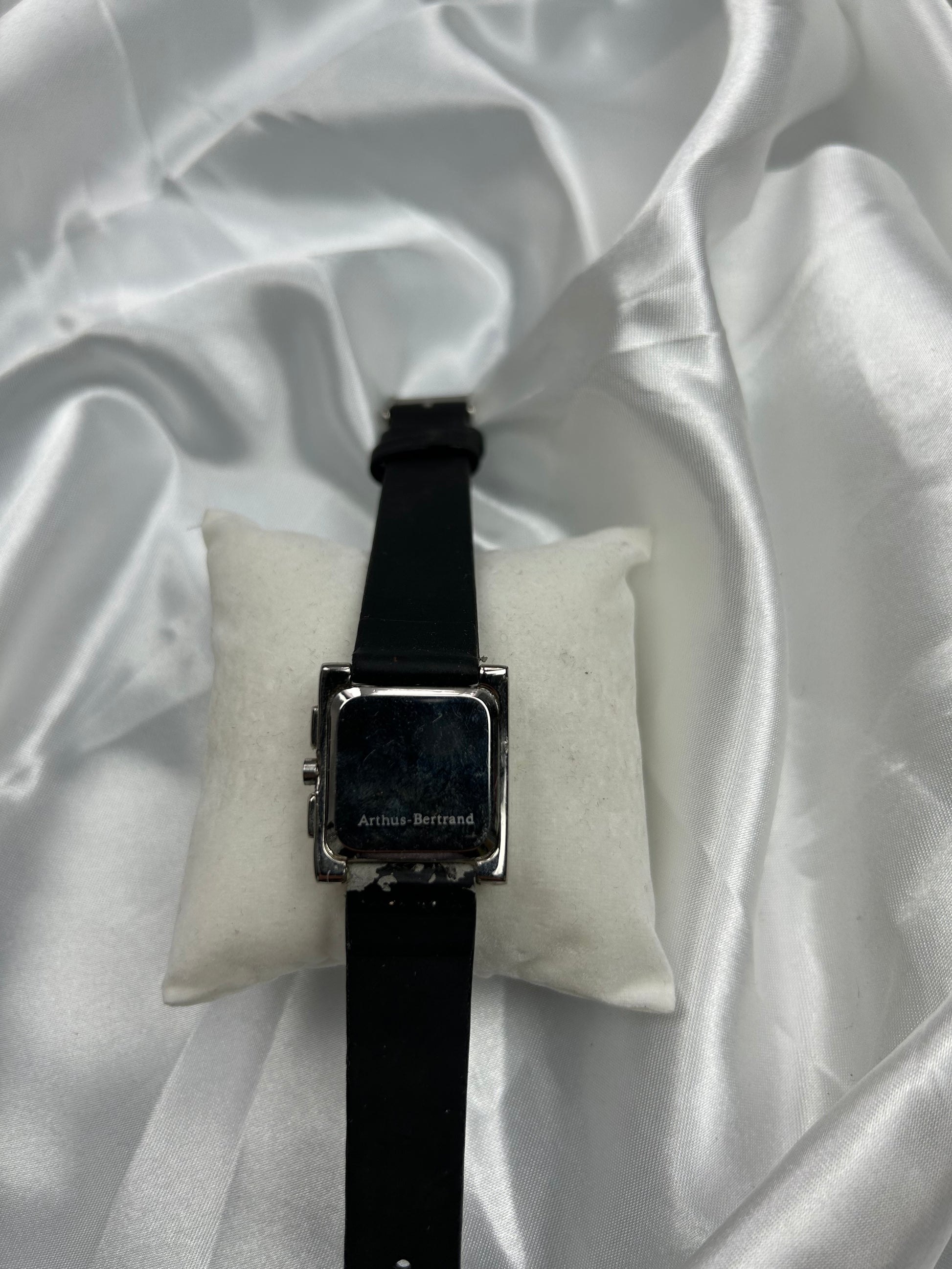 Vintage silver inox bracelet watch jewelry