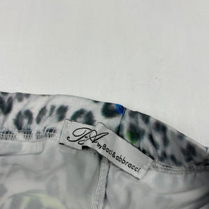 Panther print low rise leggings pants (S/M)