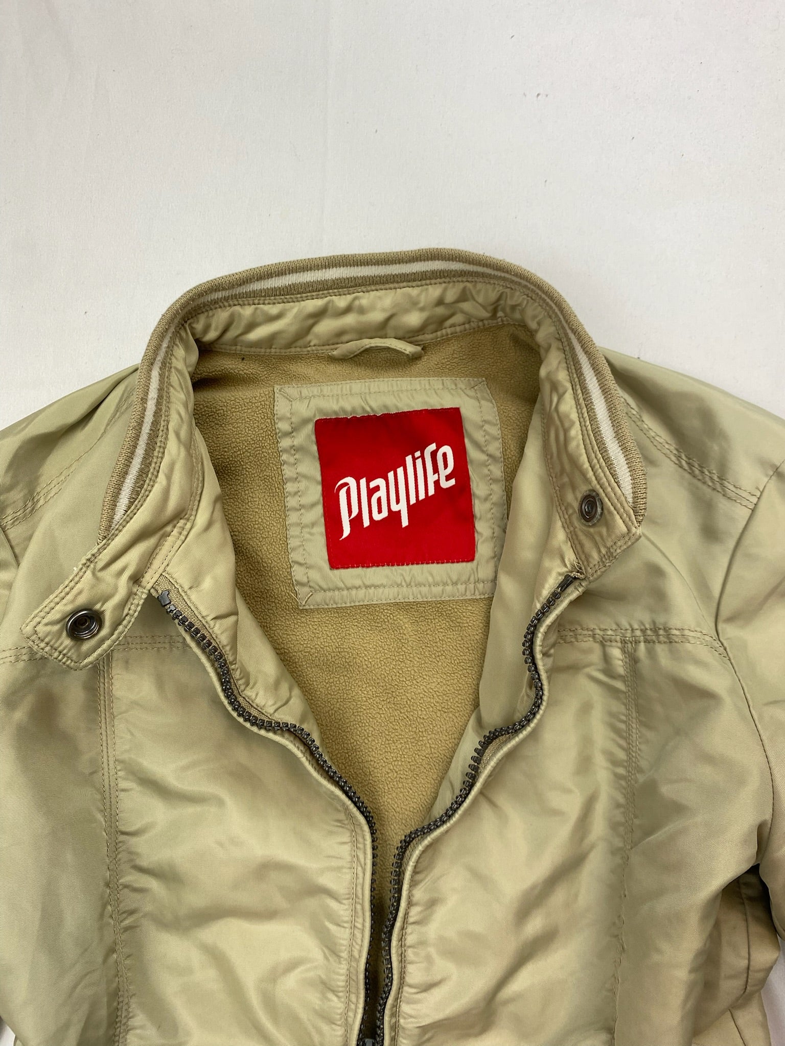 Beige inside fleece jacket (M)