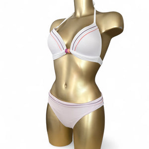 White padded bikini set (M/L)