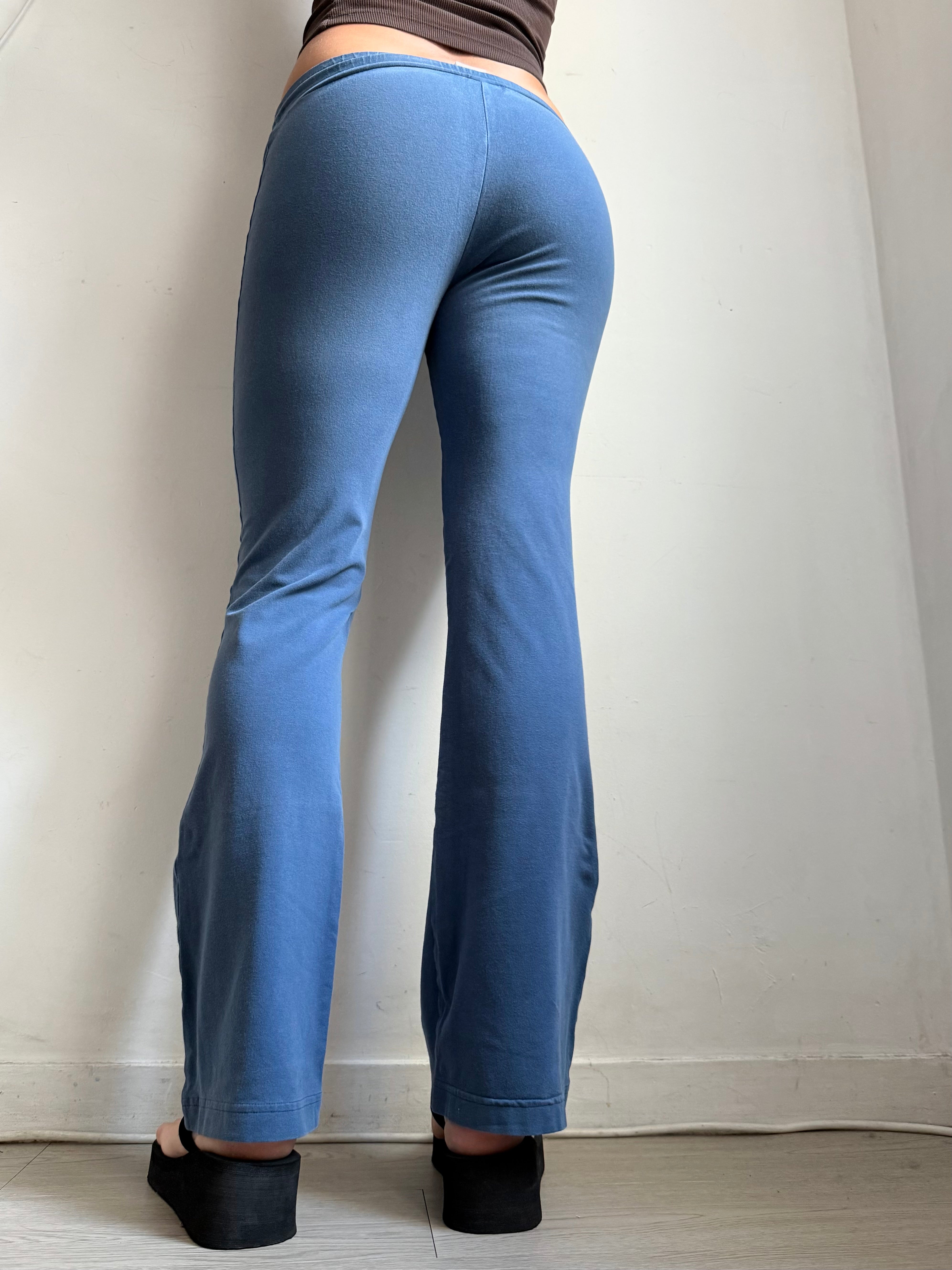 Navy cotton joggers pants (S)