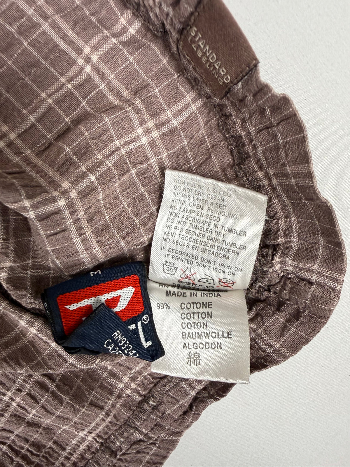 Débardeur graphique beige (S)