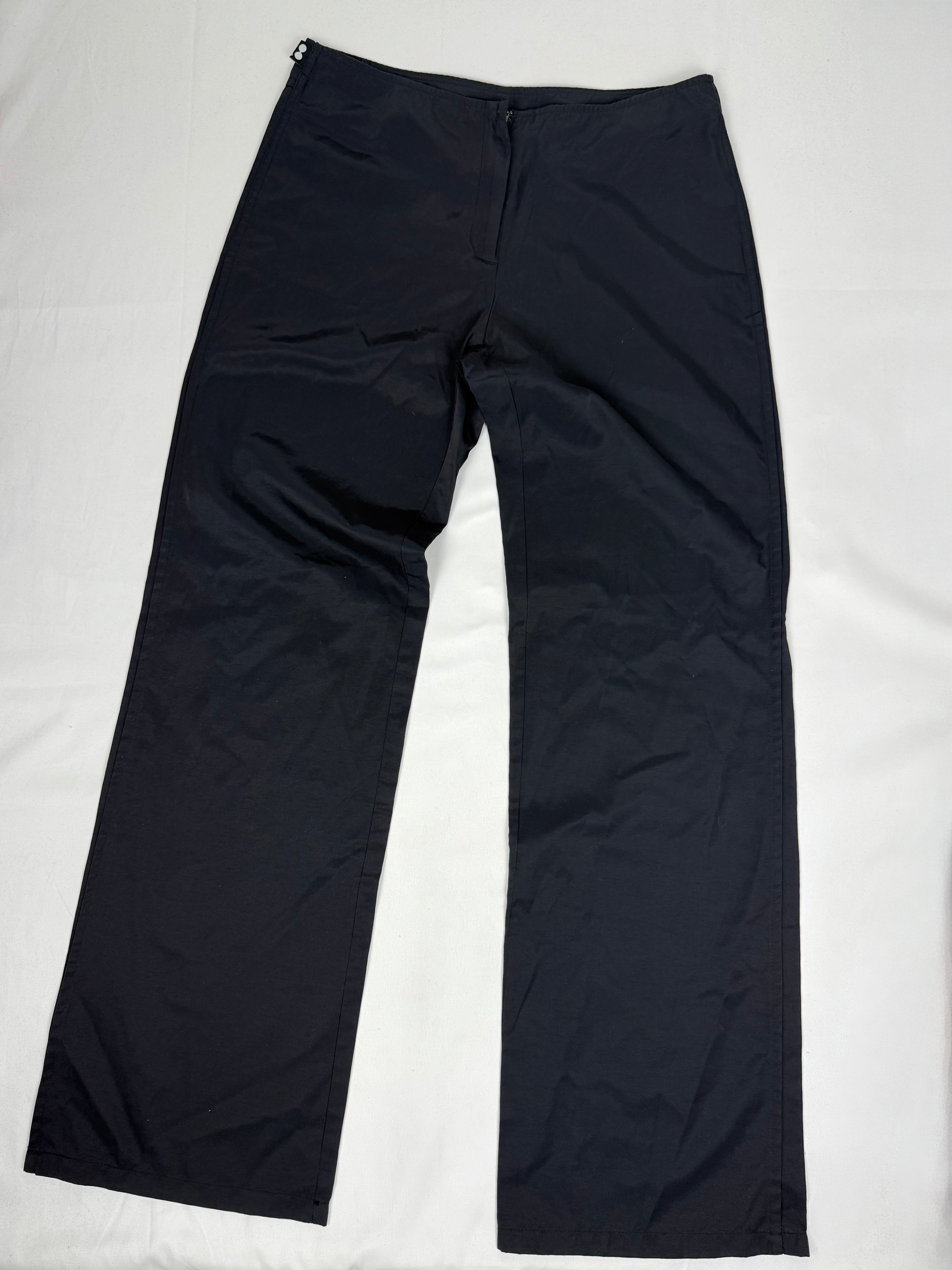 Black baggy pants (M)