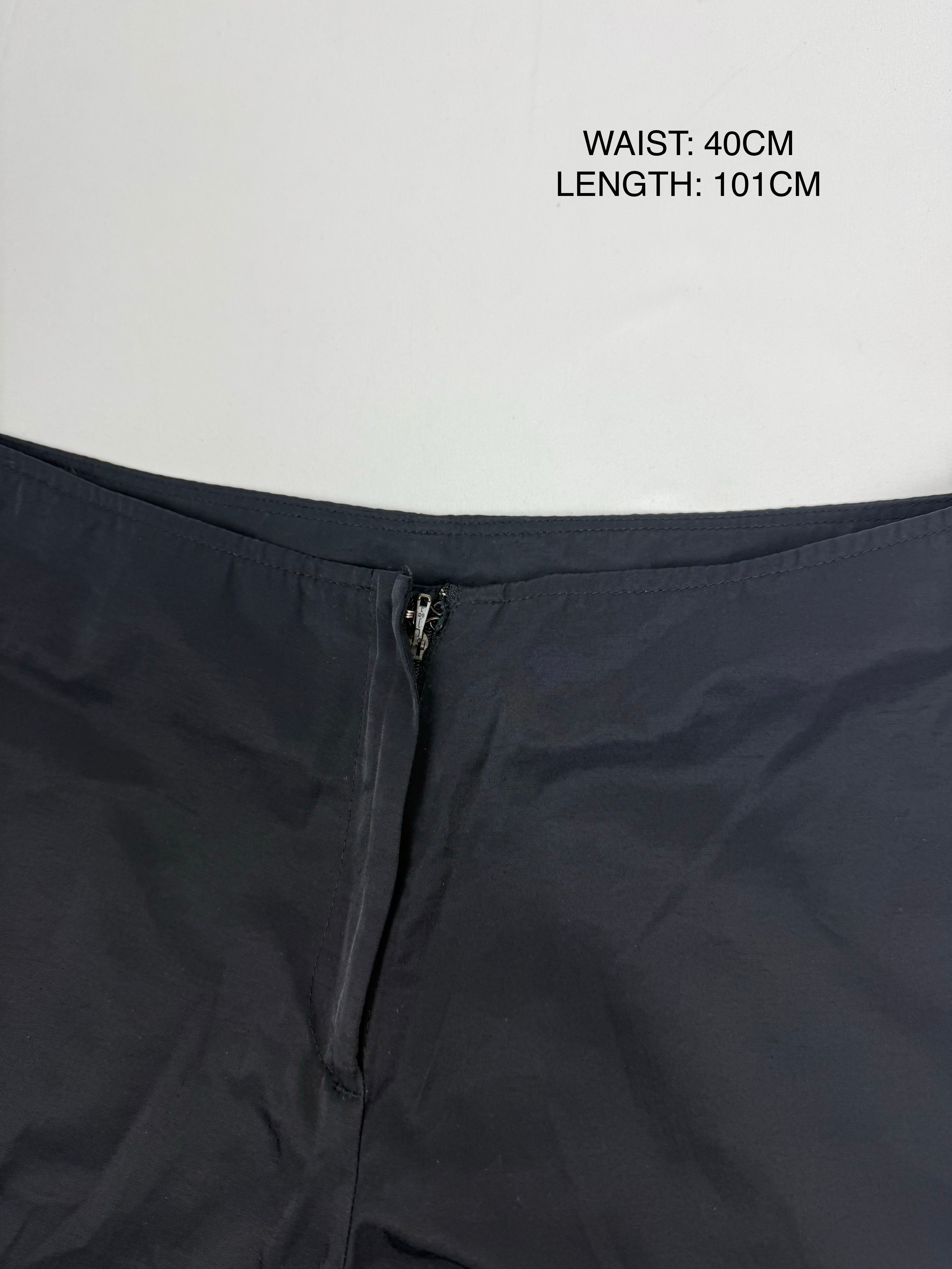 Black baggy pants (M)