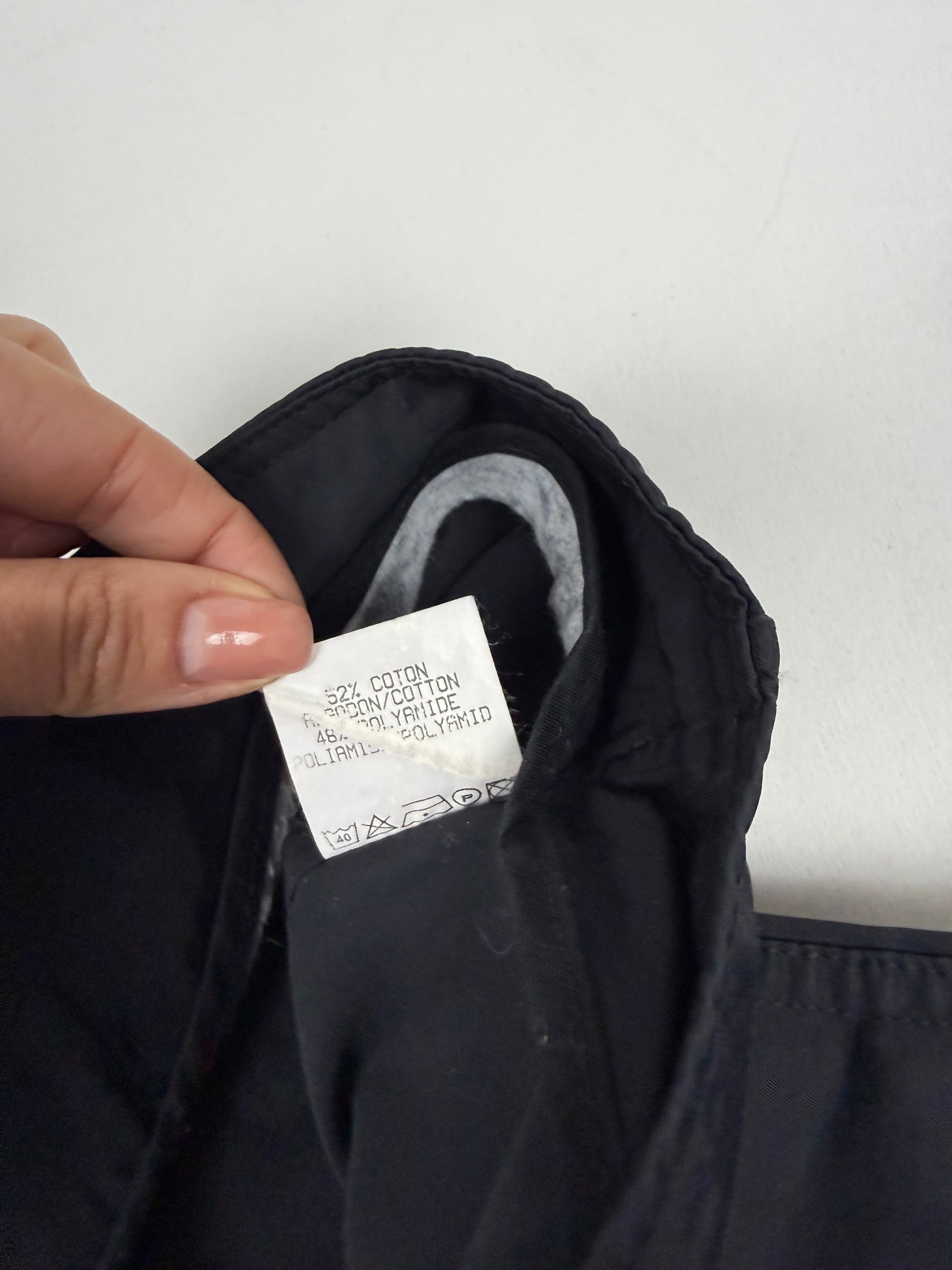 Black baggy pants (M)