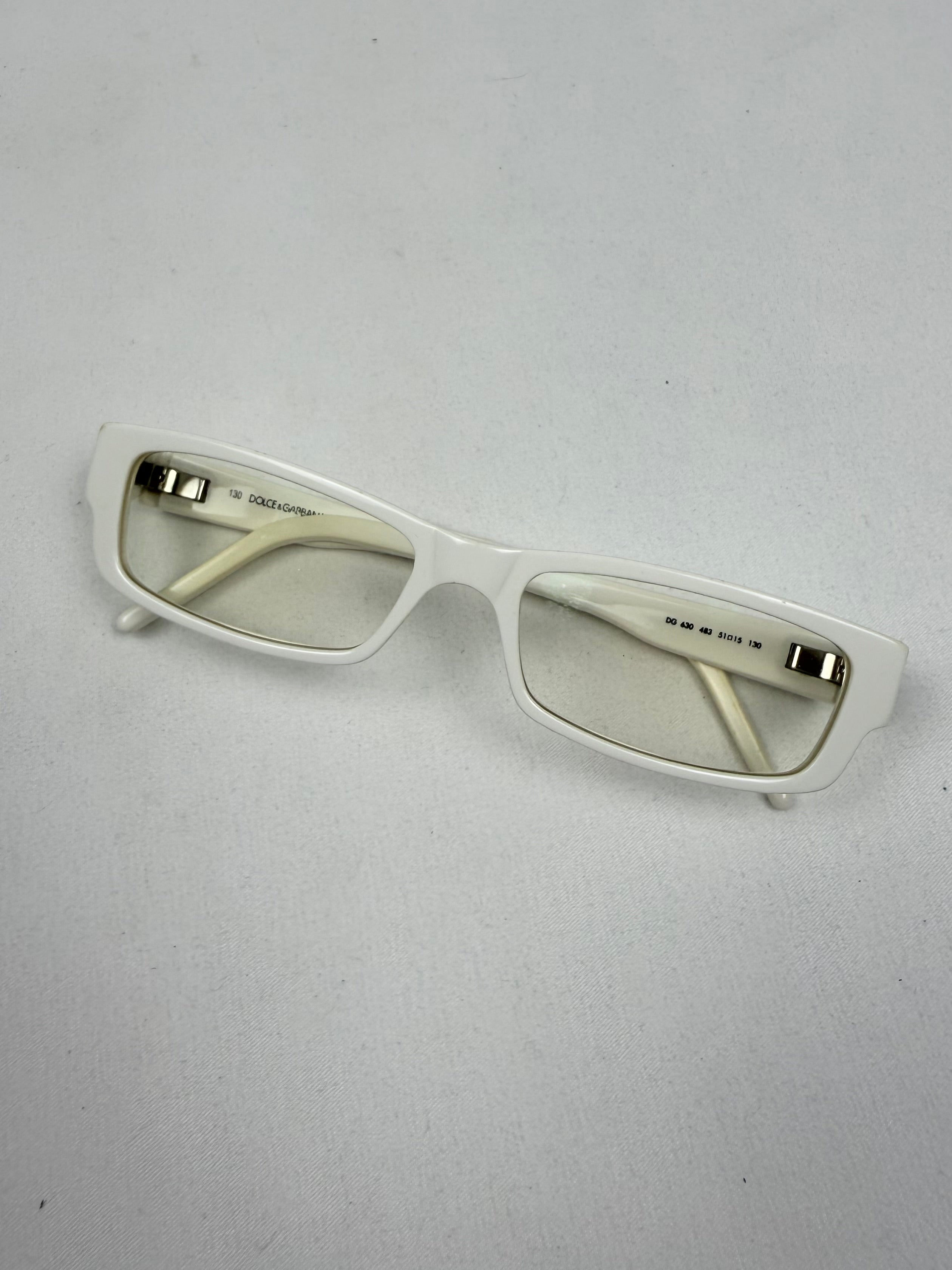 White logo office glasses (with prescription)