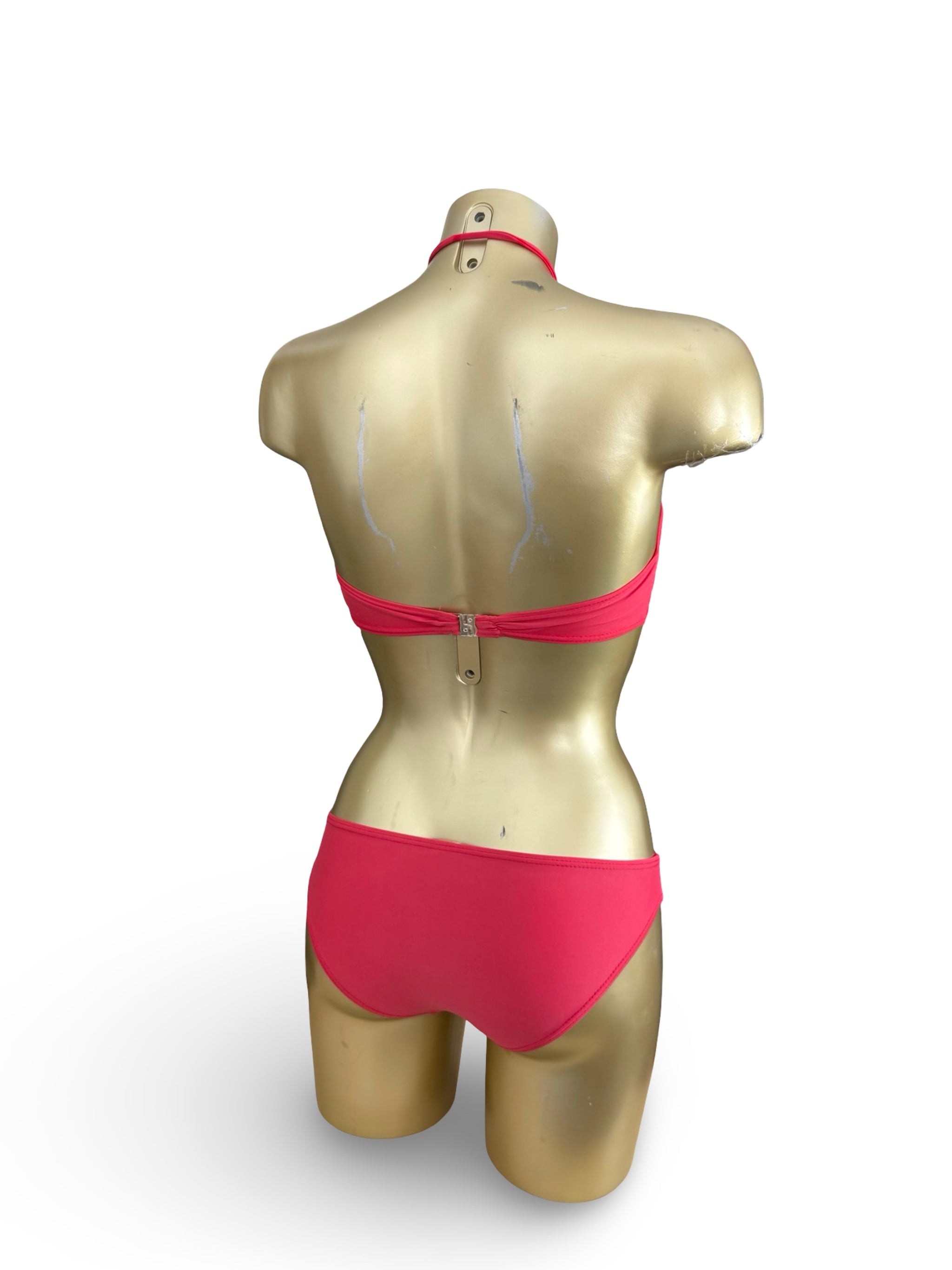 Red low rise bikini set (XS)