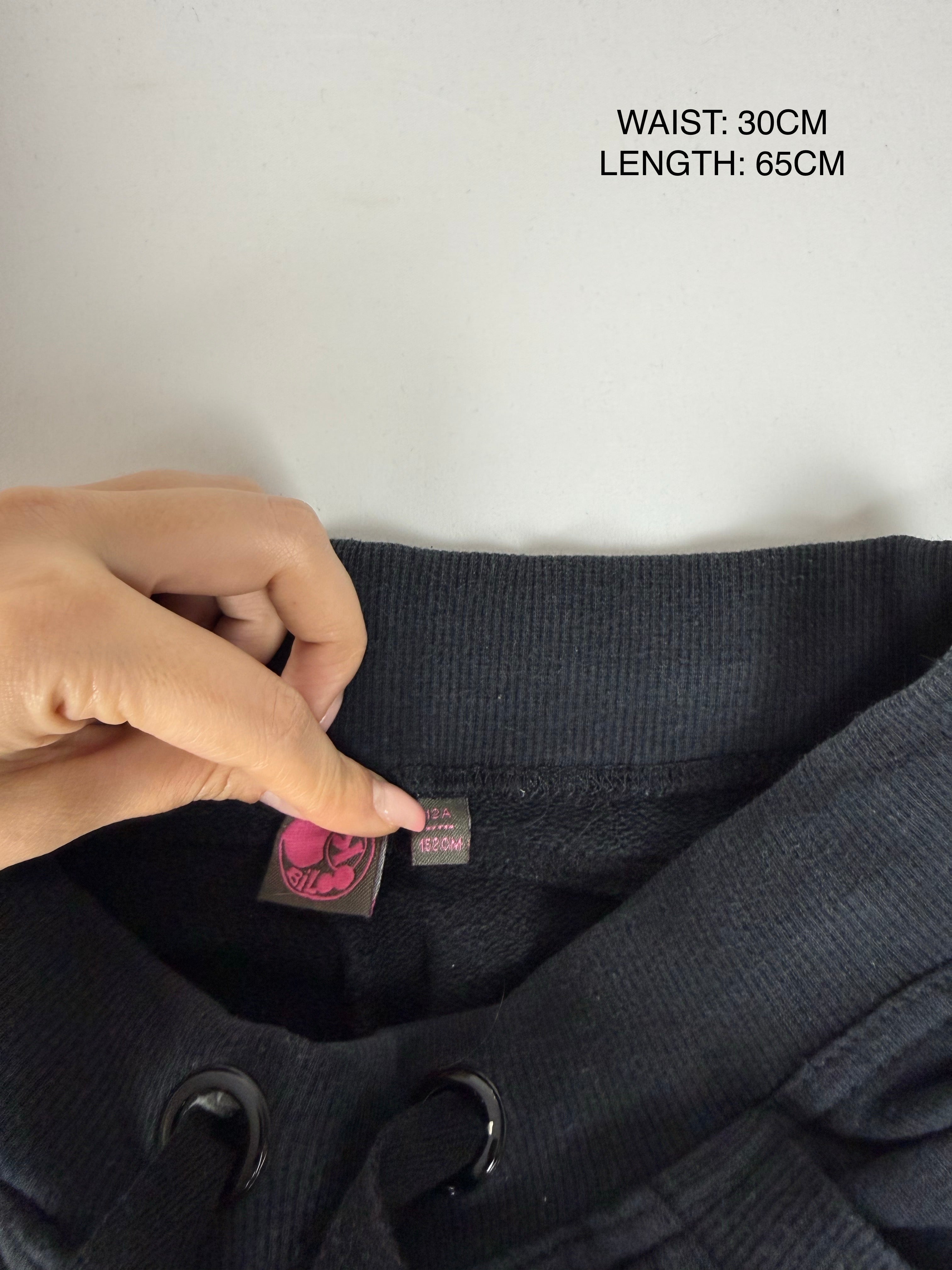 Black activewear capri pants (XS)