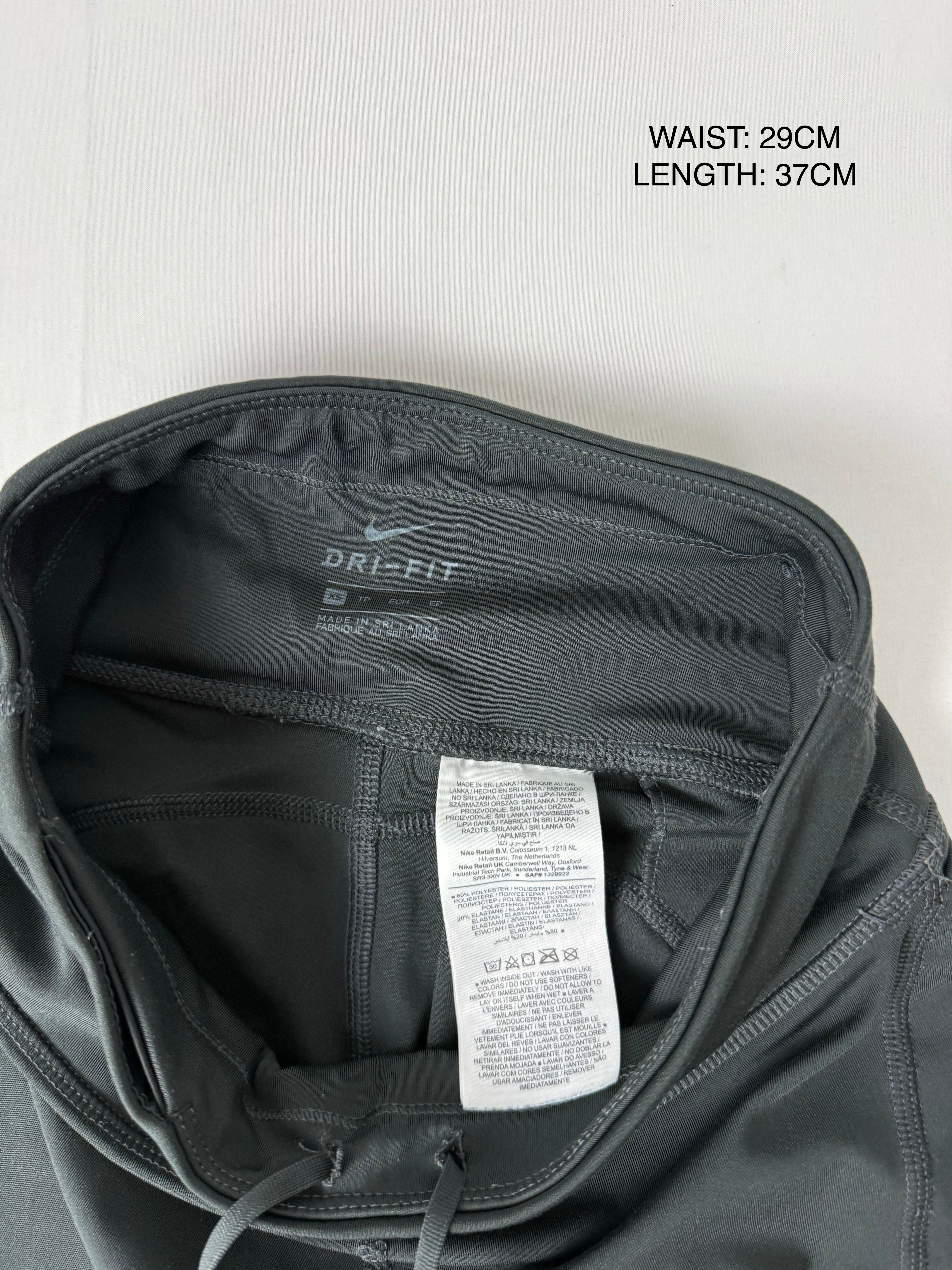 Black activewear mini short (XS/S)