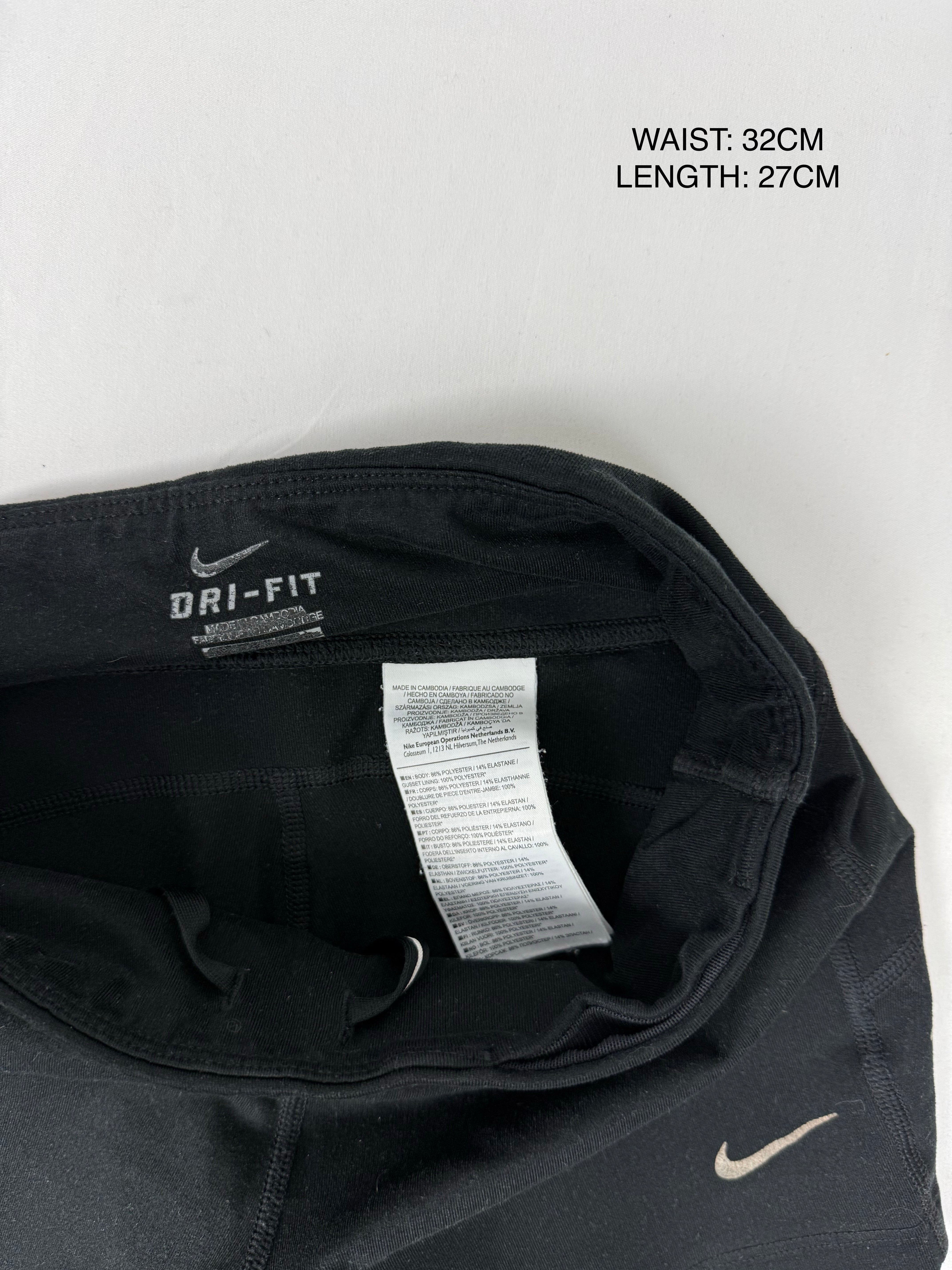 Black activewear mini short (XS/S)