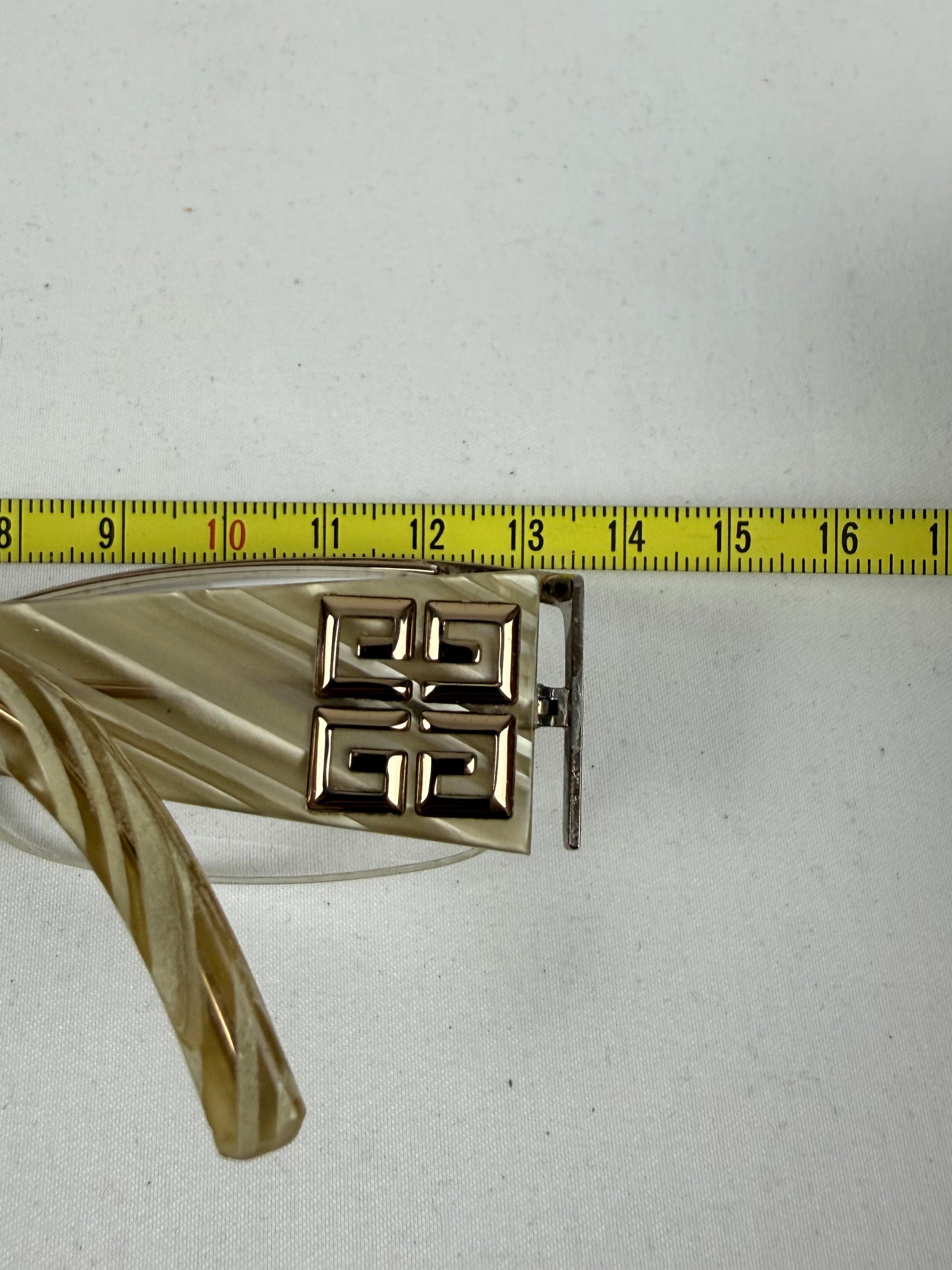 Gold office glasses with logo (with prescription)