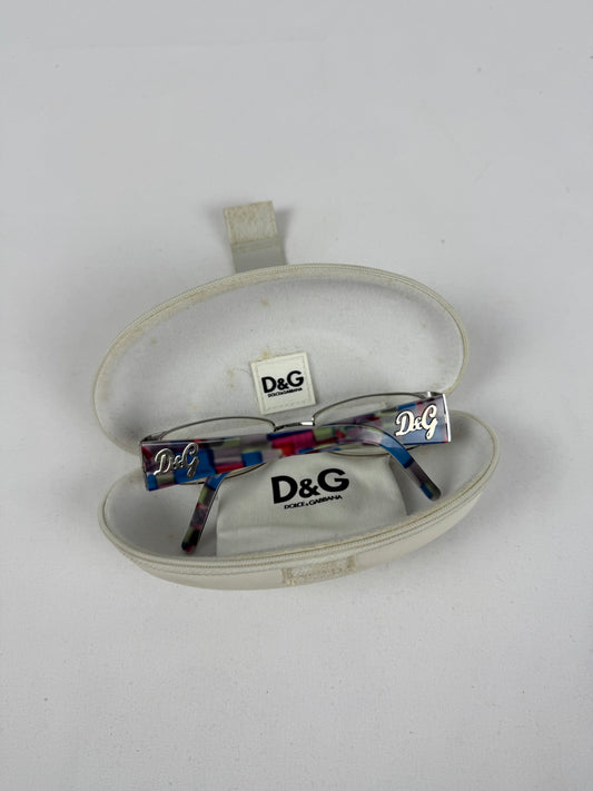 Multicolor & silver logo office glasses (without prescription)