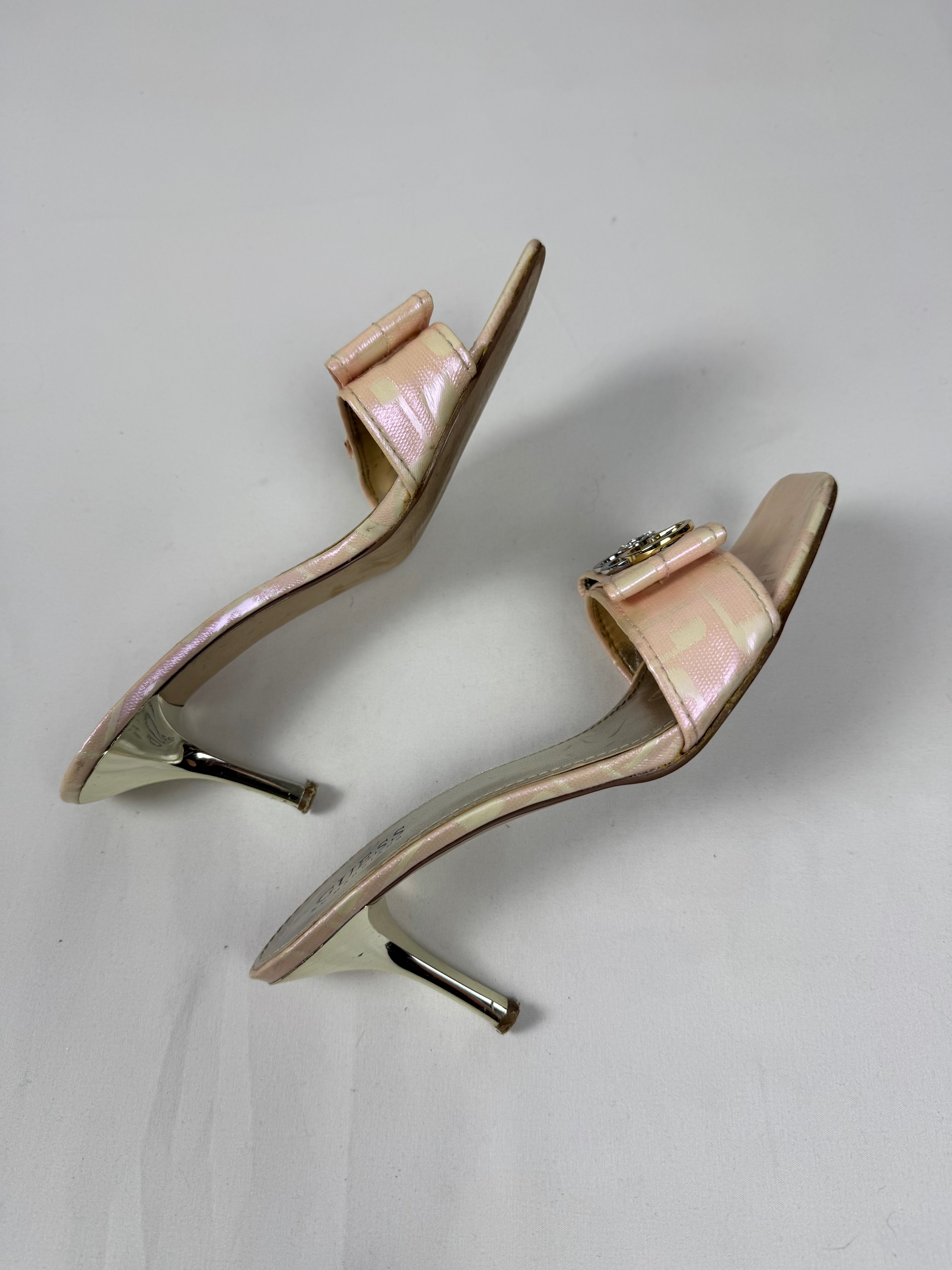 Baby pink charms kitten heels (37)