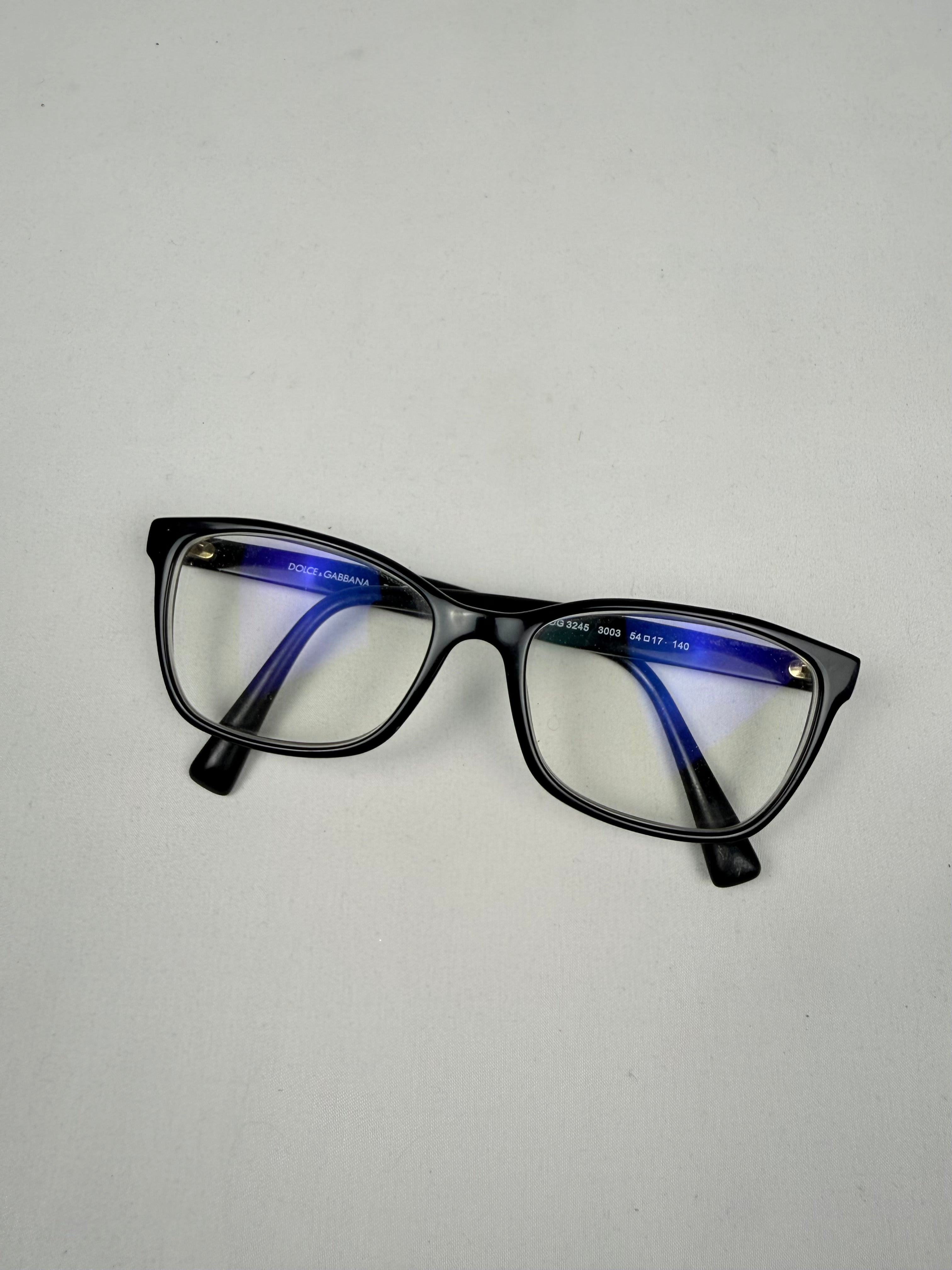 Black logo office glasses (with prescription)