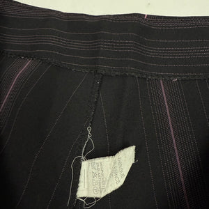 Black low rise flared bootcut office pants (L)