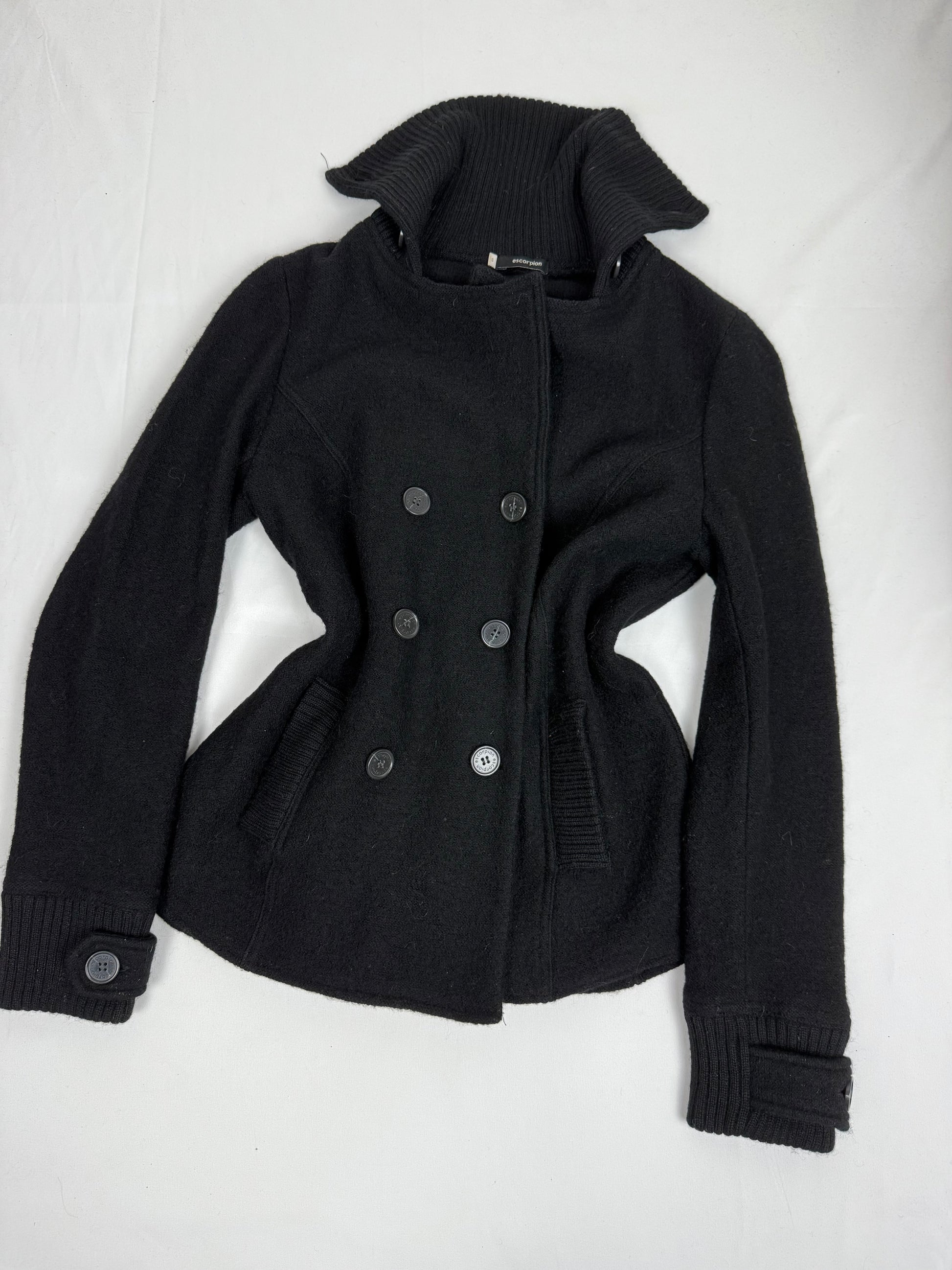 Black tight fit jacket (S)