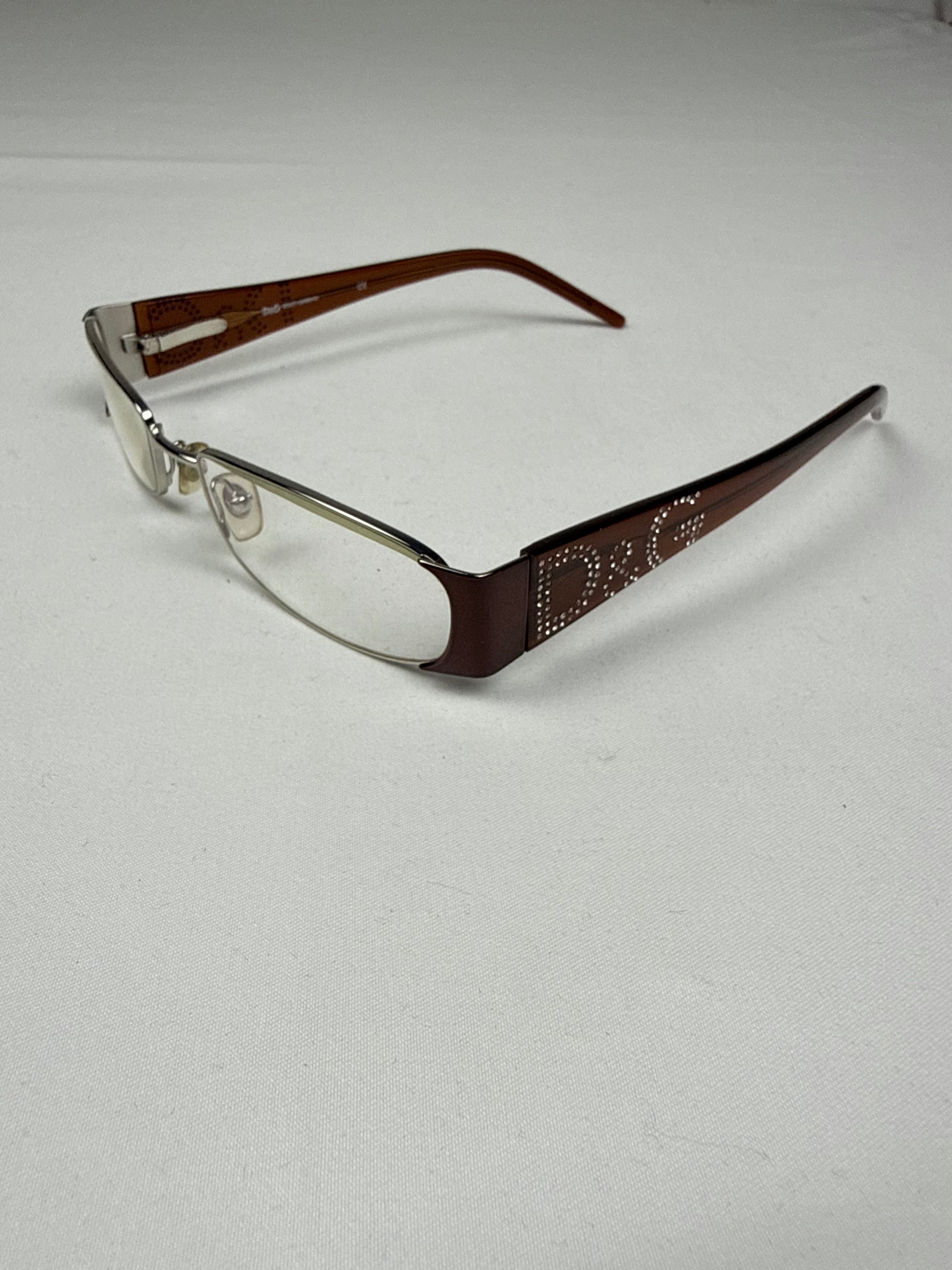 Brown logo office glasses (with prescription)