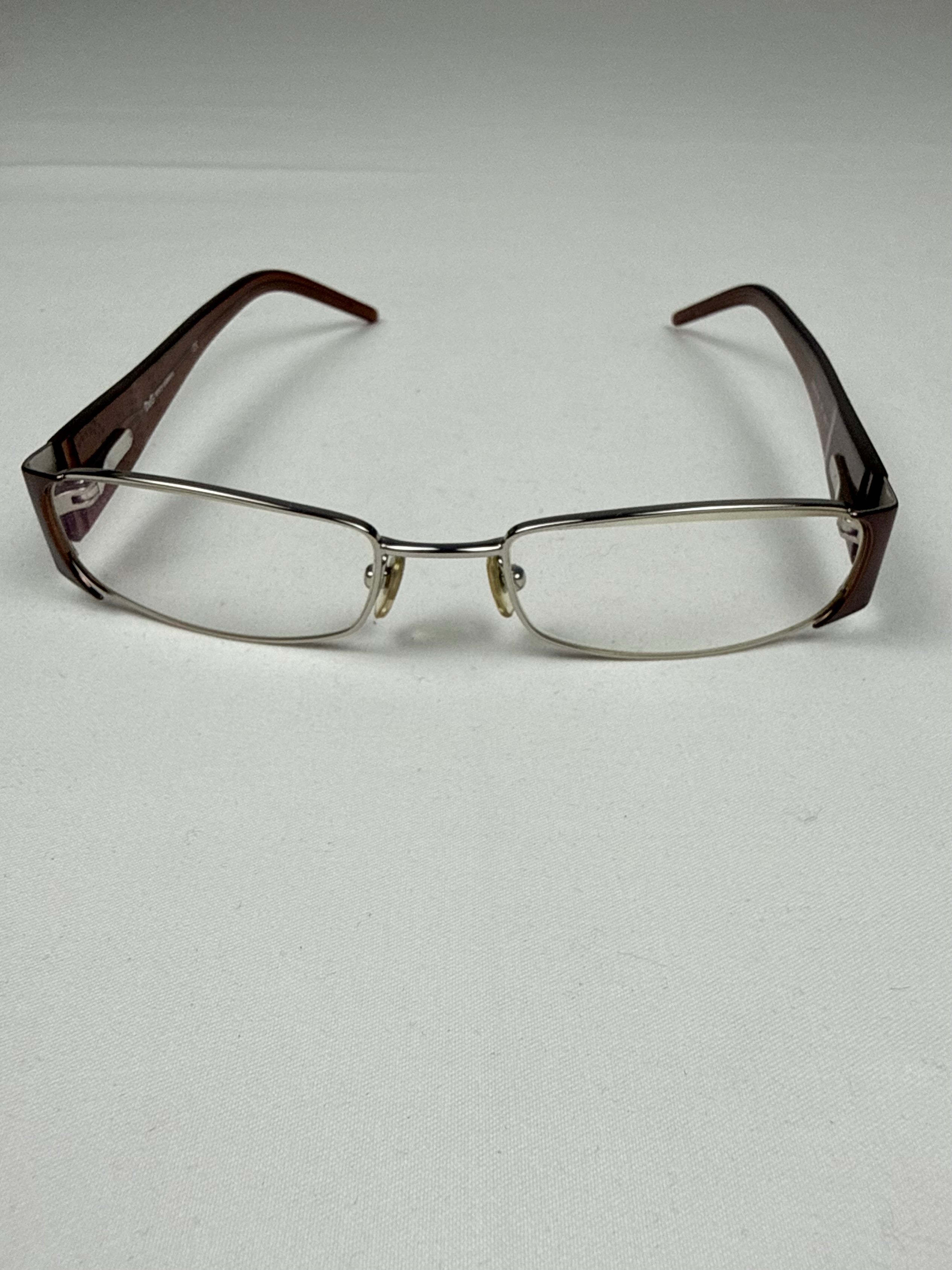Brown logo office glasses (with prescription)
