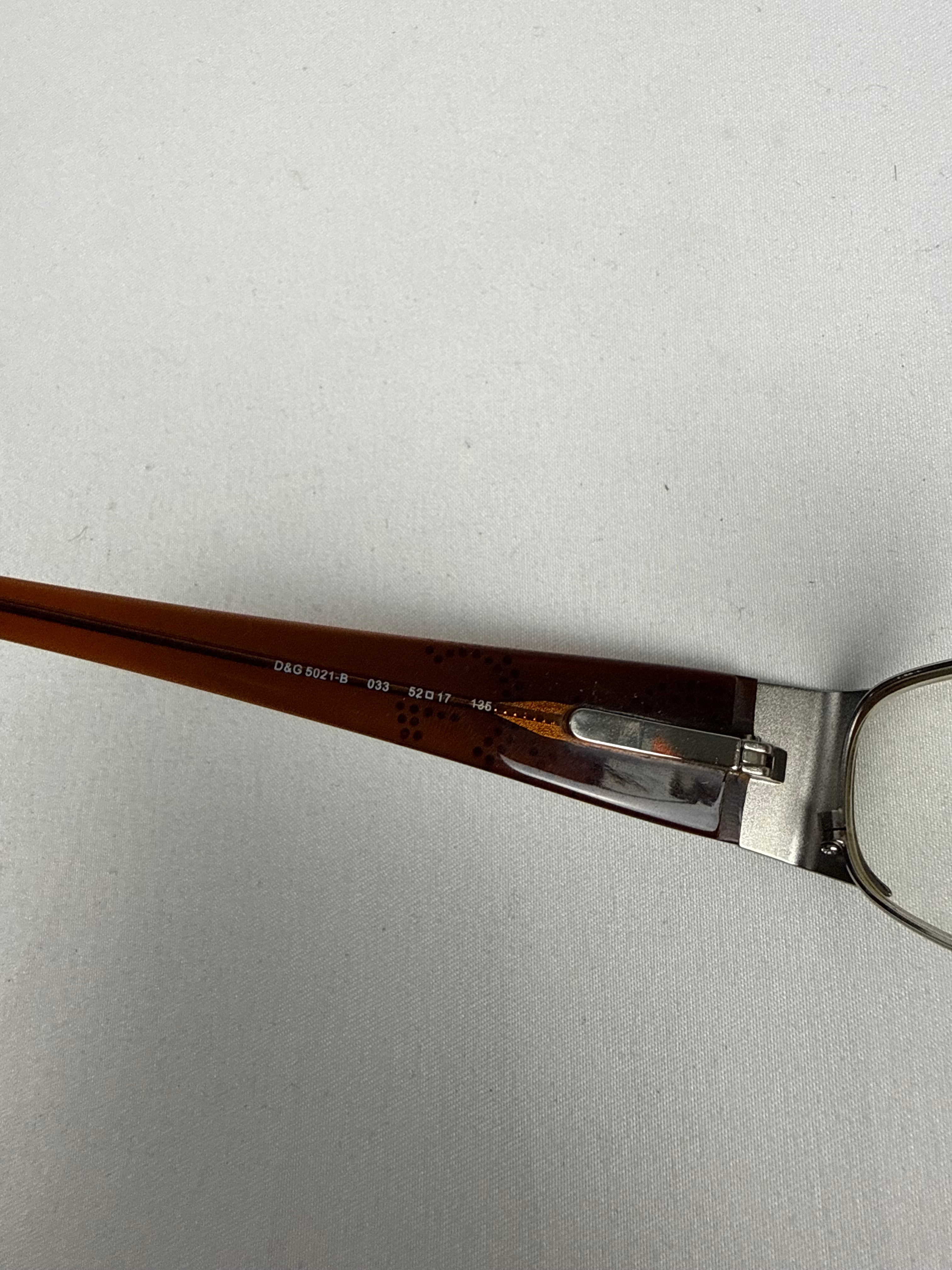 Brown logo office glasses (with prescription)