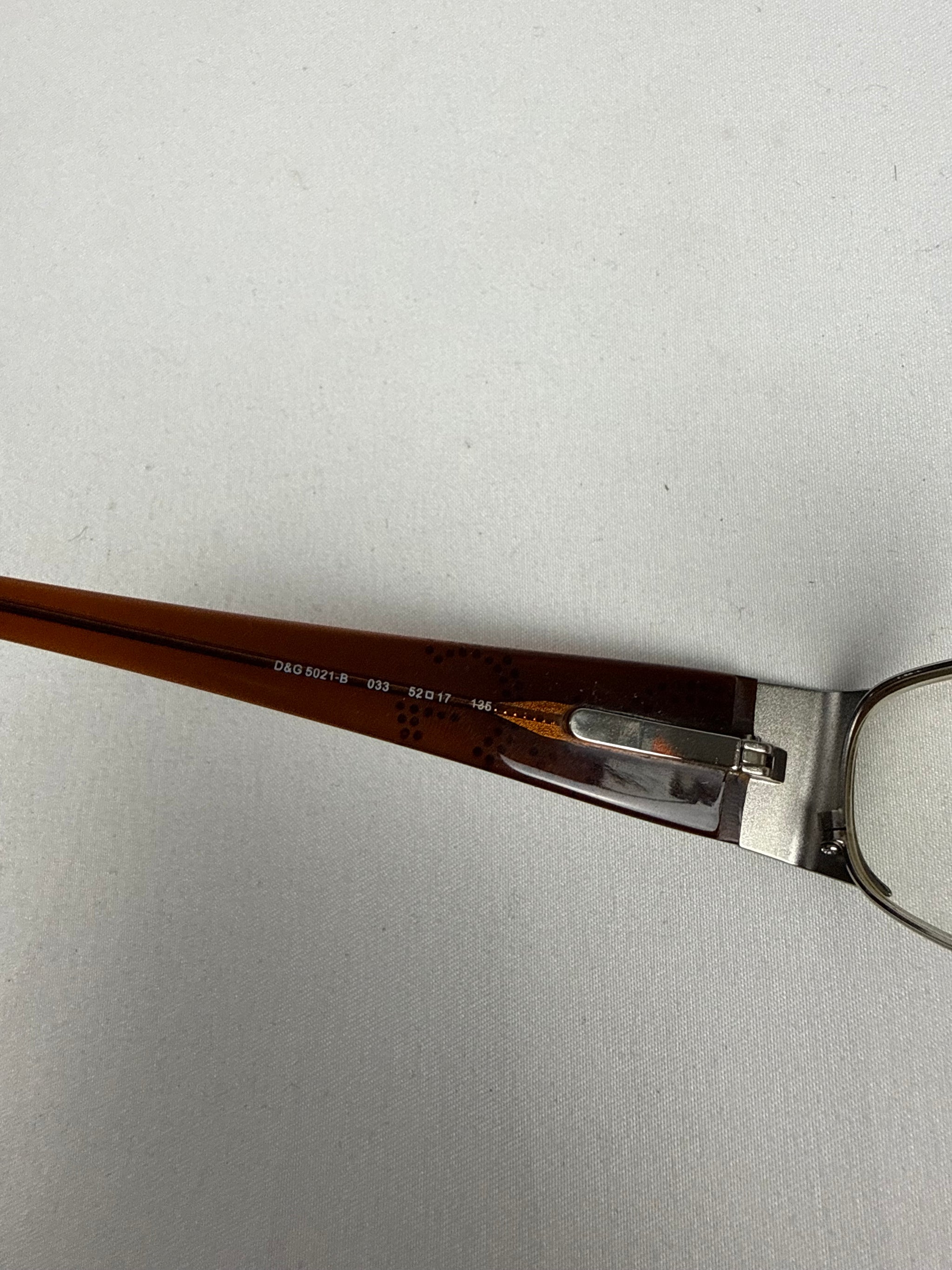 Brown logo office glasses (with prescription)