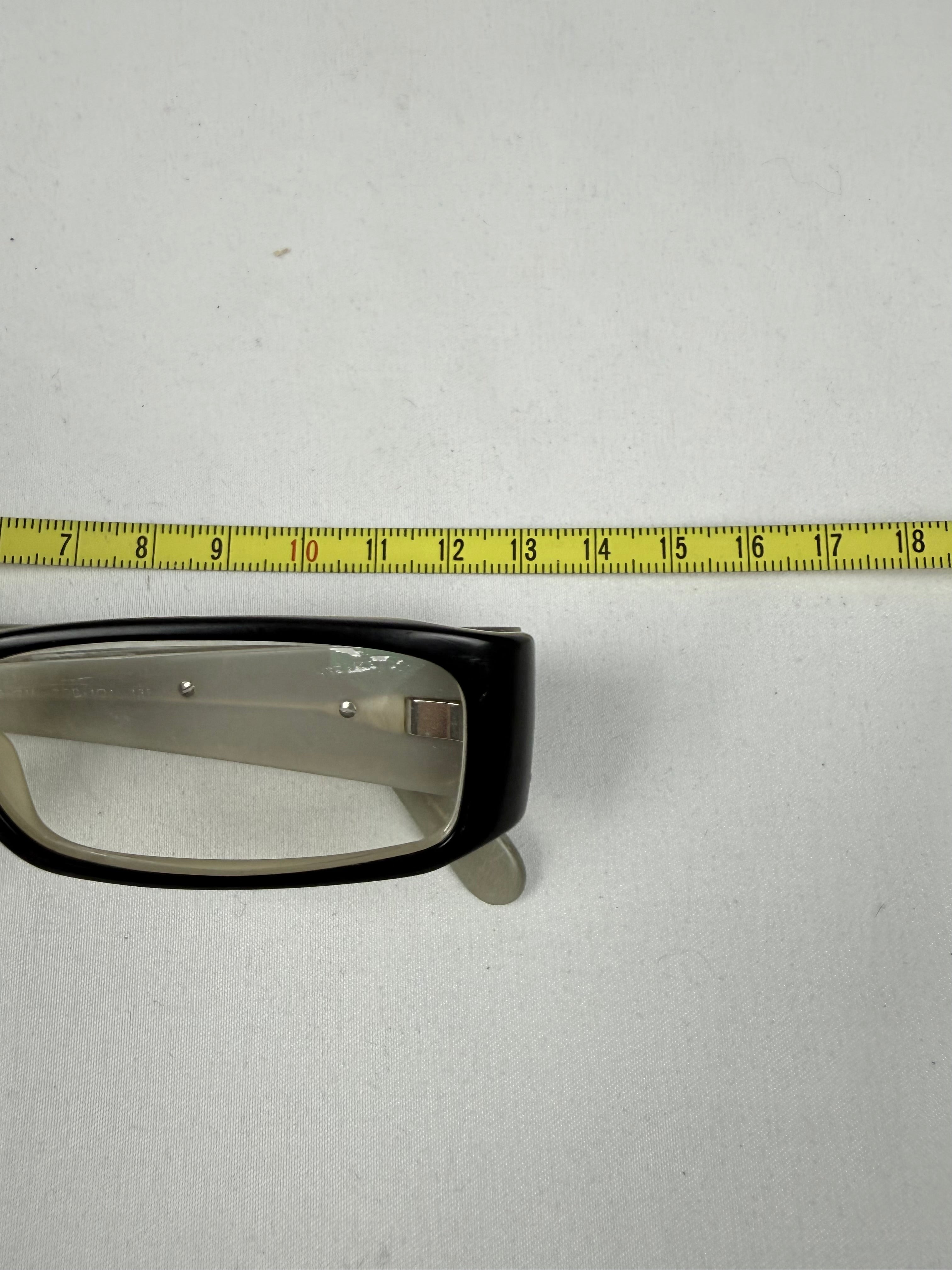 Black office square glasses (with prescription)
