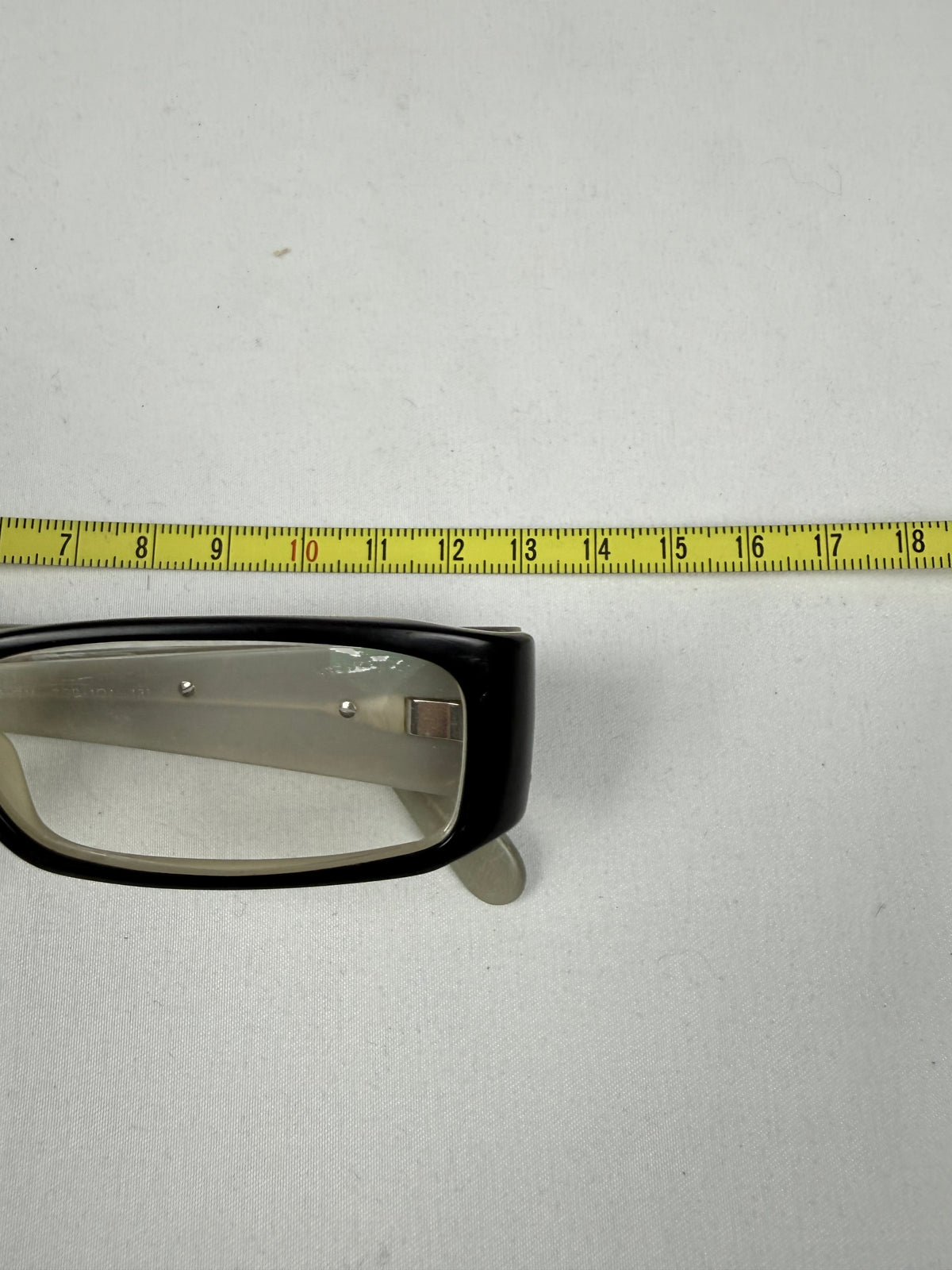 Black office square glasses (with prescription)