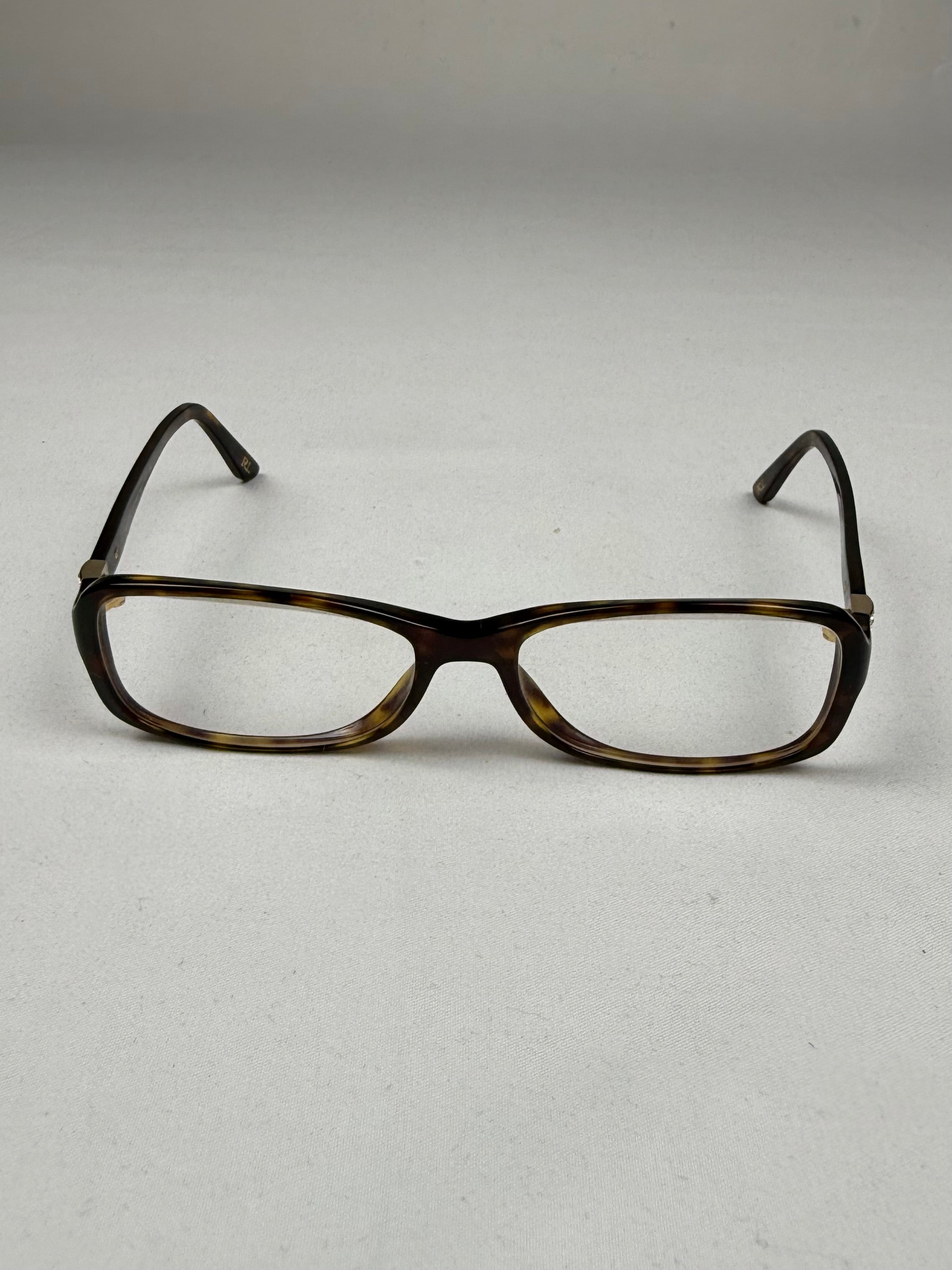 Brown square office glasses (with prescription)