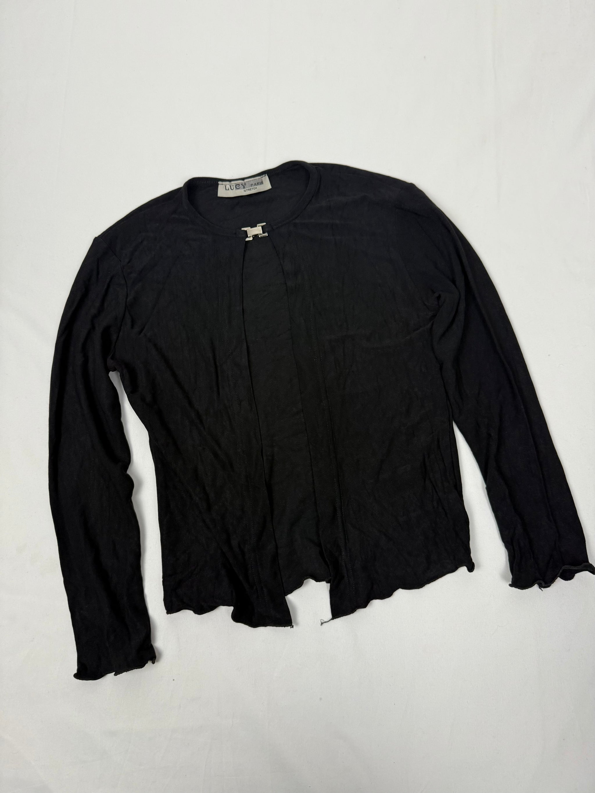 Black long sleeves top (XS)