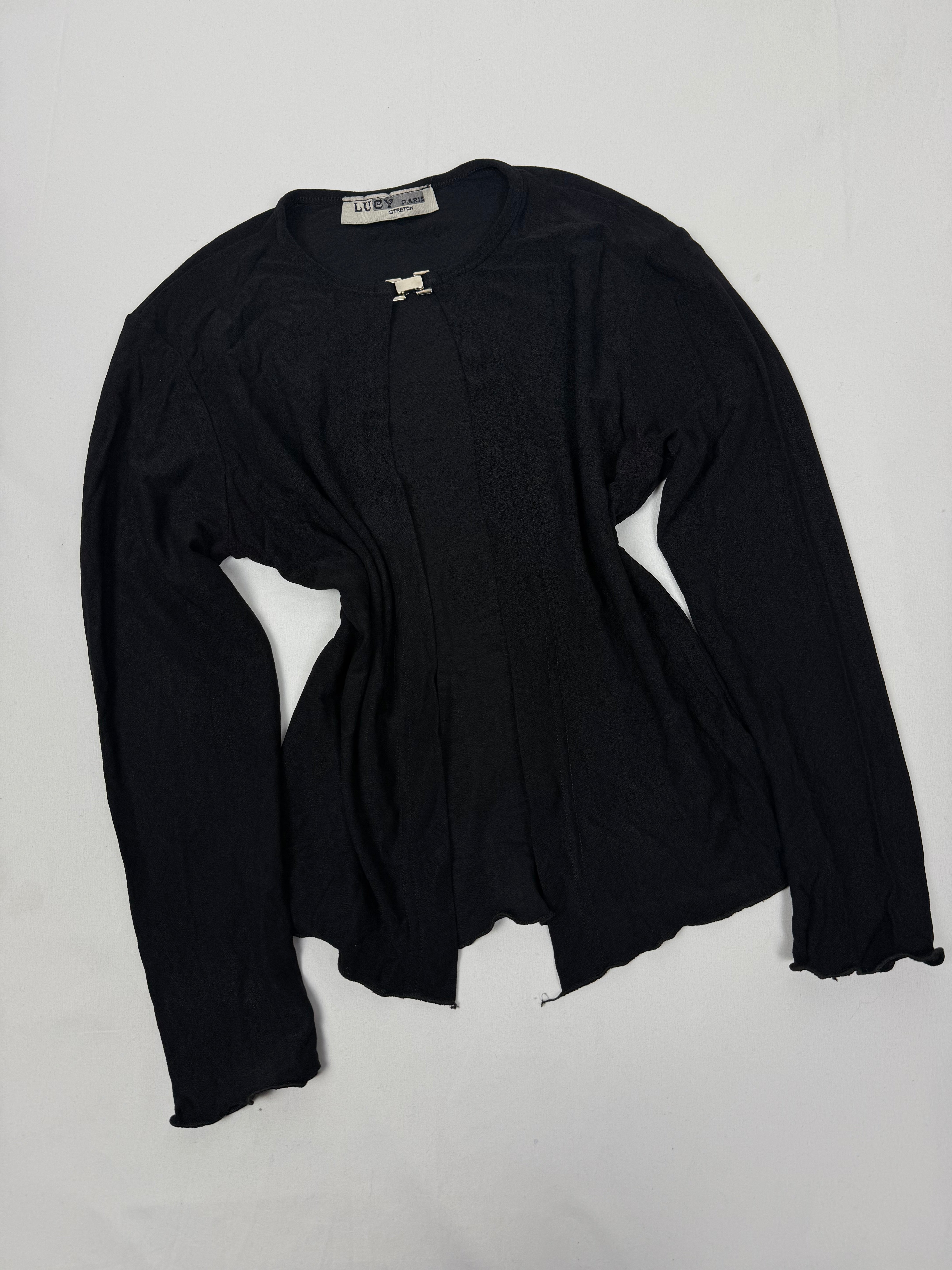 Black long sleeves top (XS)