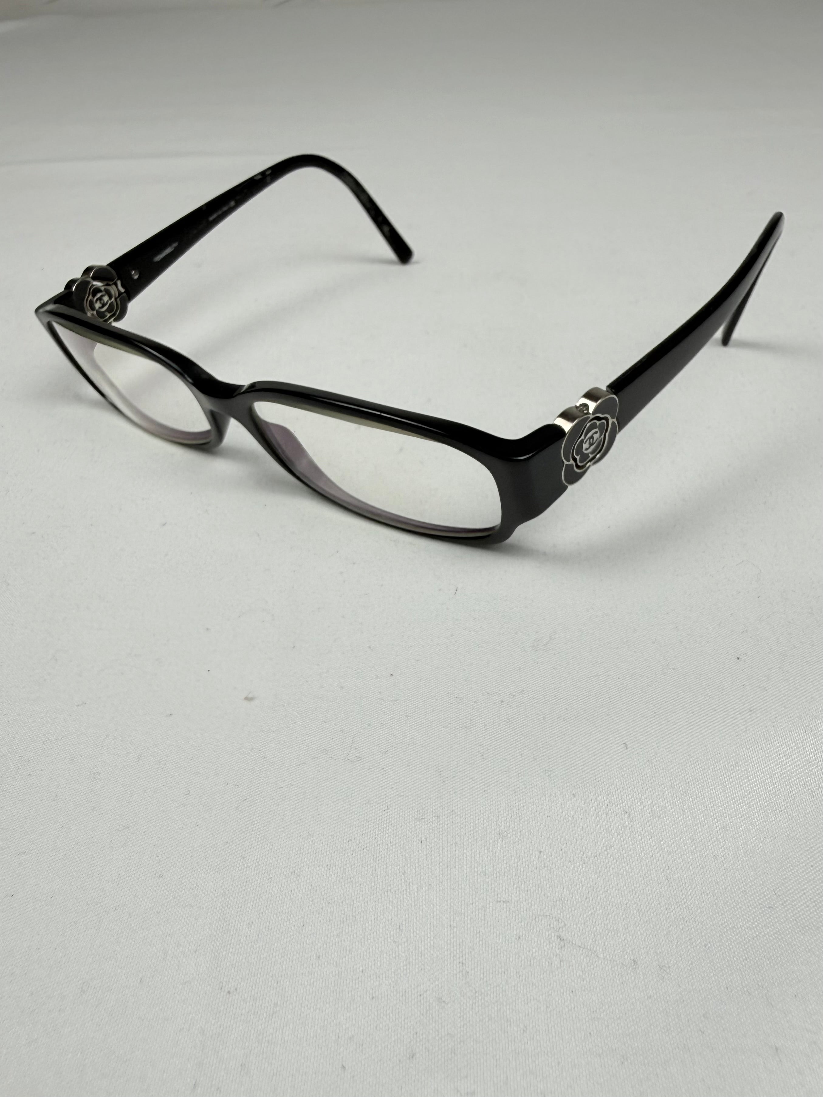 Black office square glasses (without prescription)