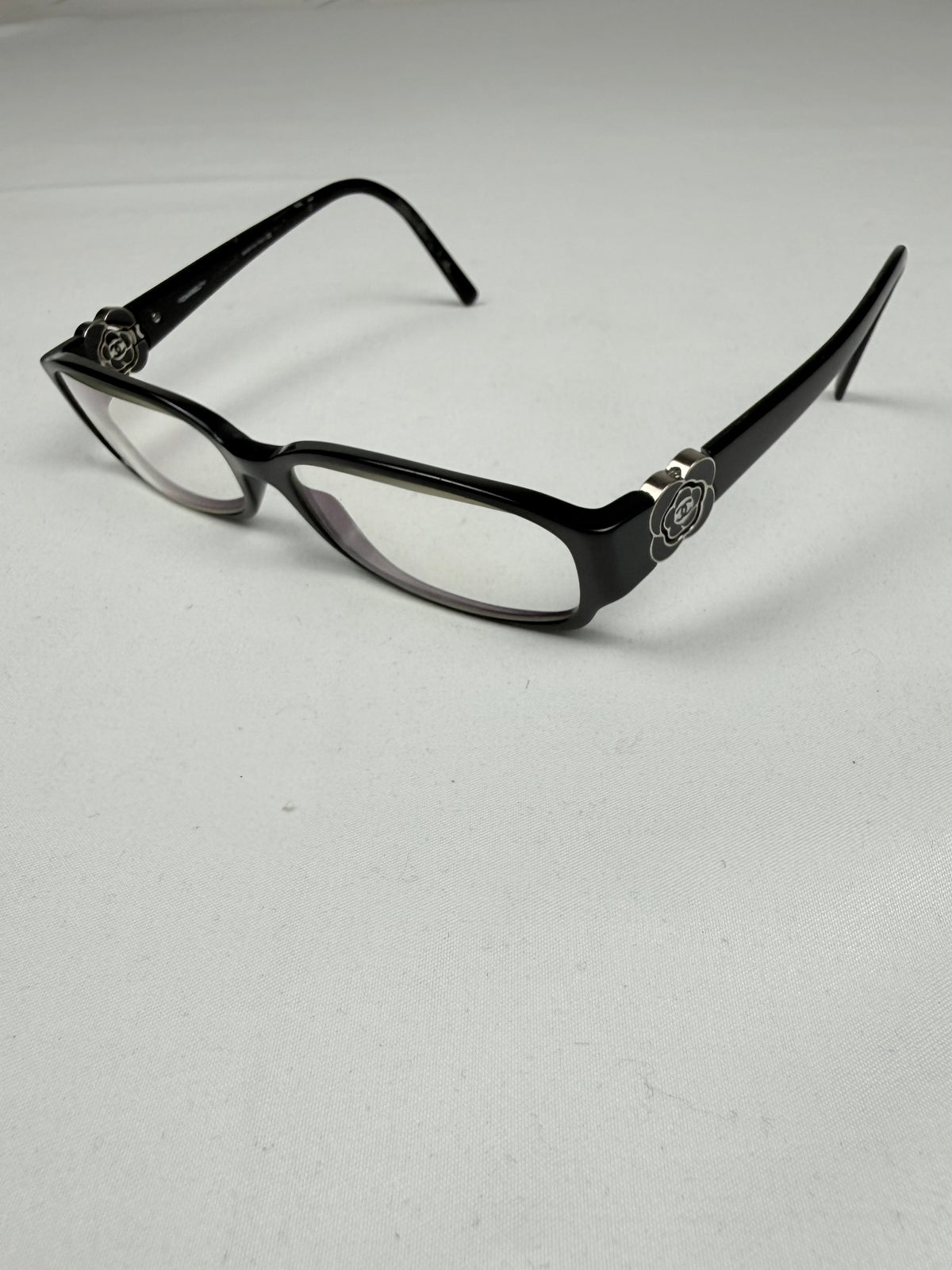 Black office square glasses (without prescription)