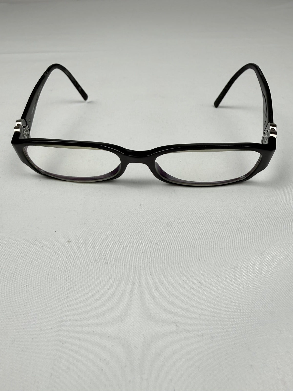 Black office square glasses (without prescription)