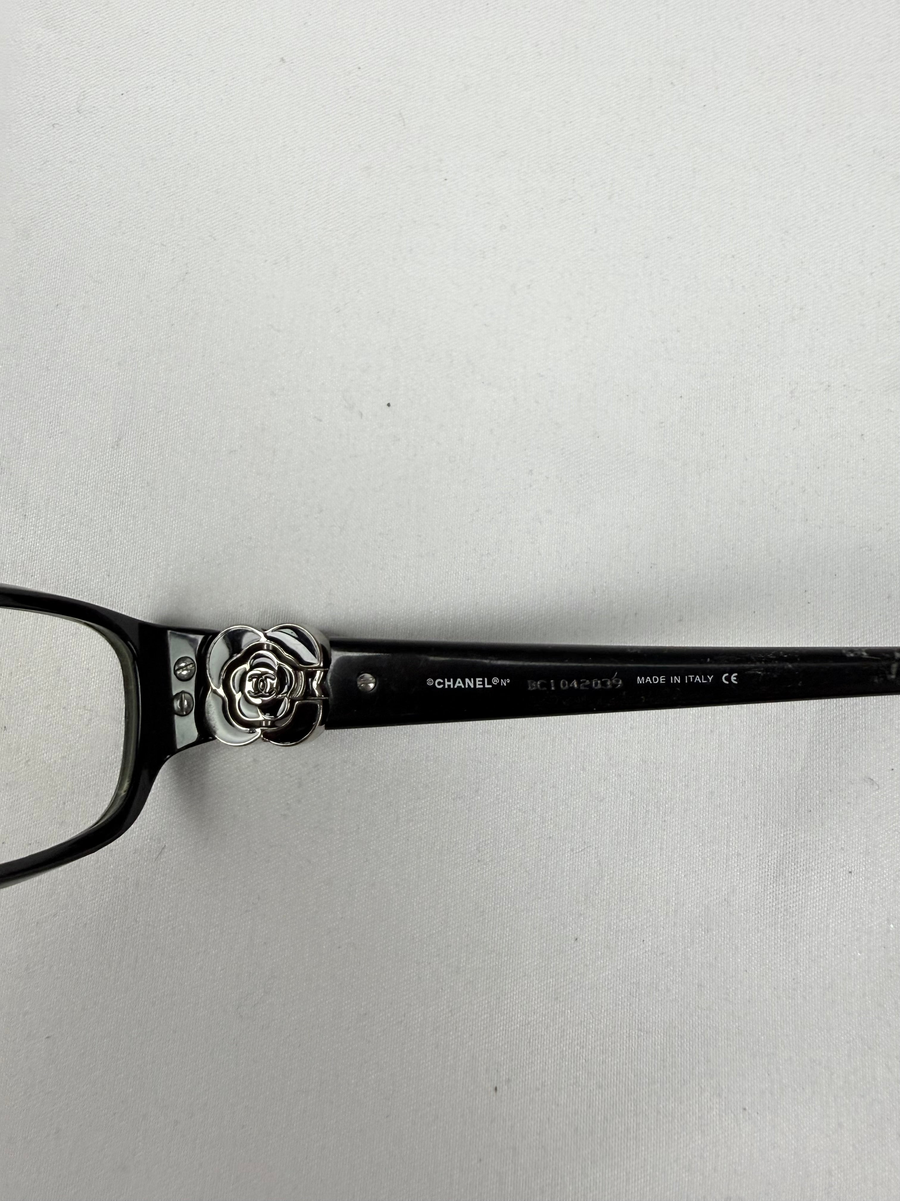 Black office square glasses (without prescription)