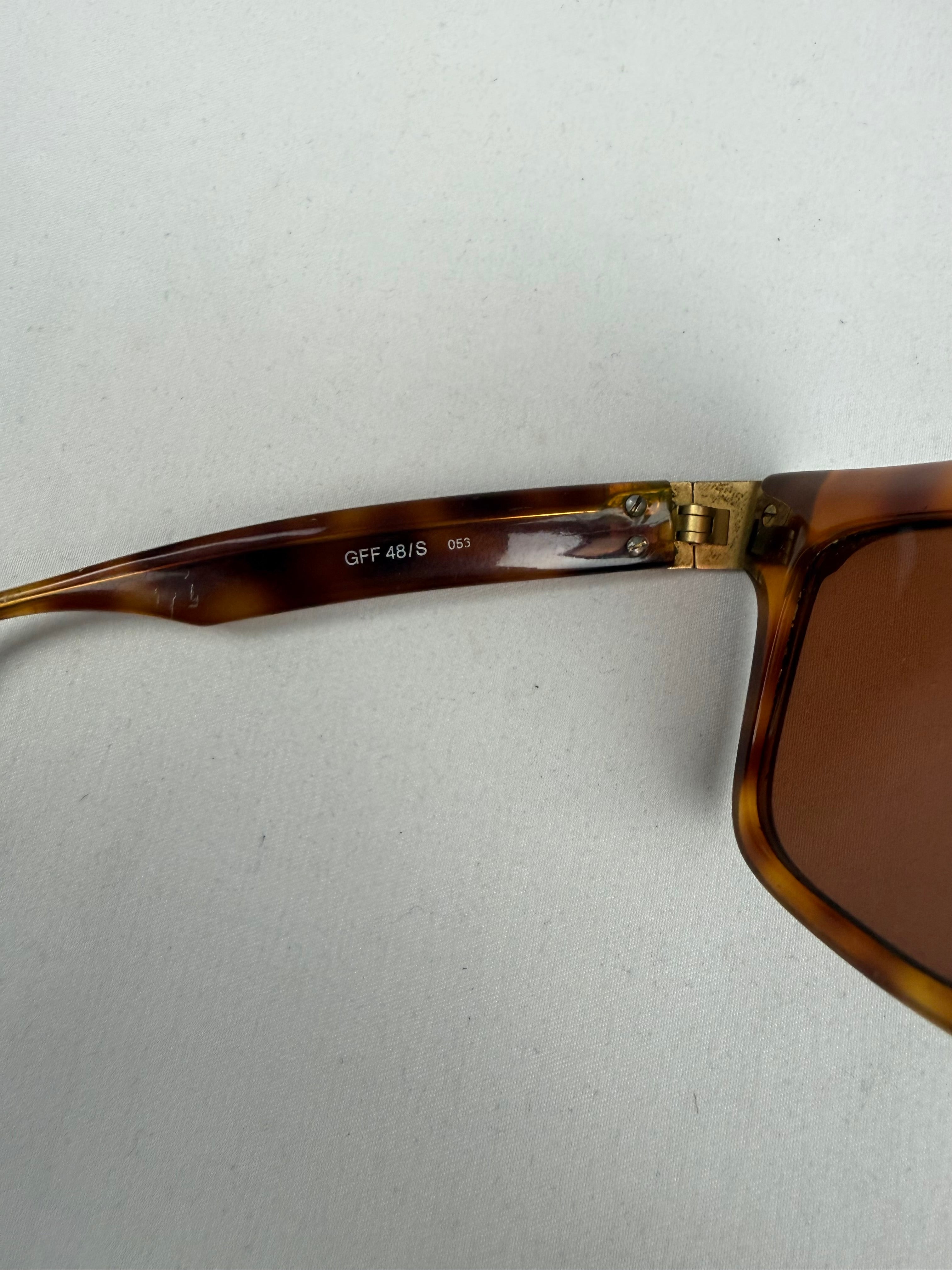 Brown & gold sunglasses