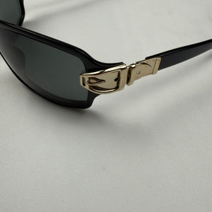 Black buckle belt detail sunglasses