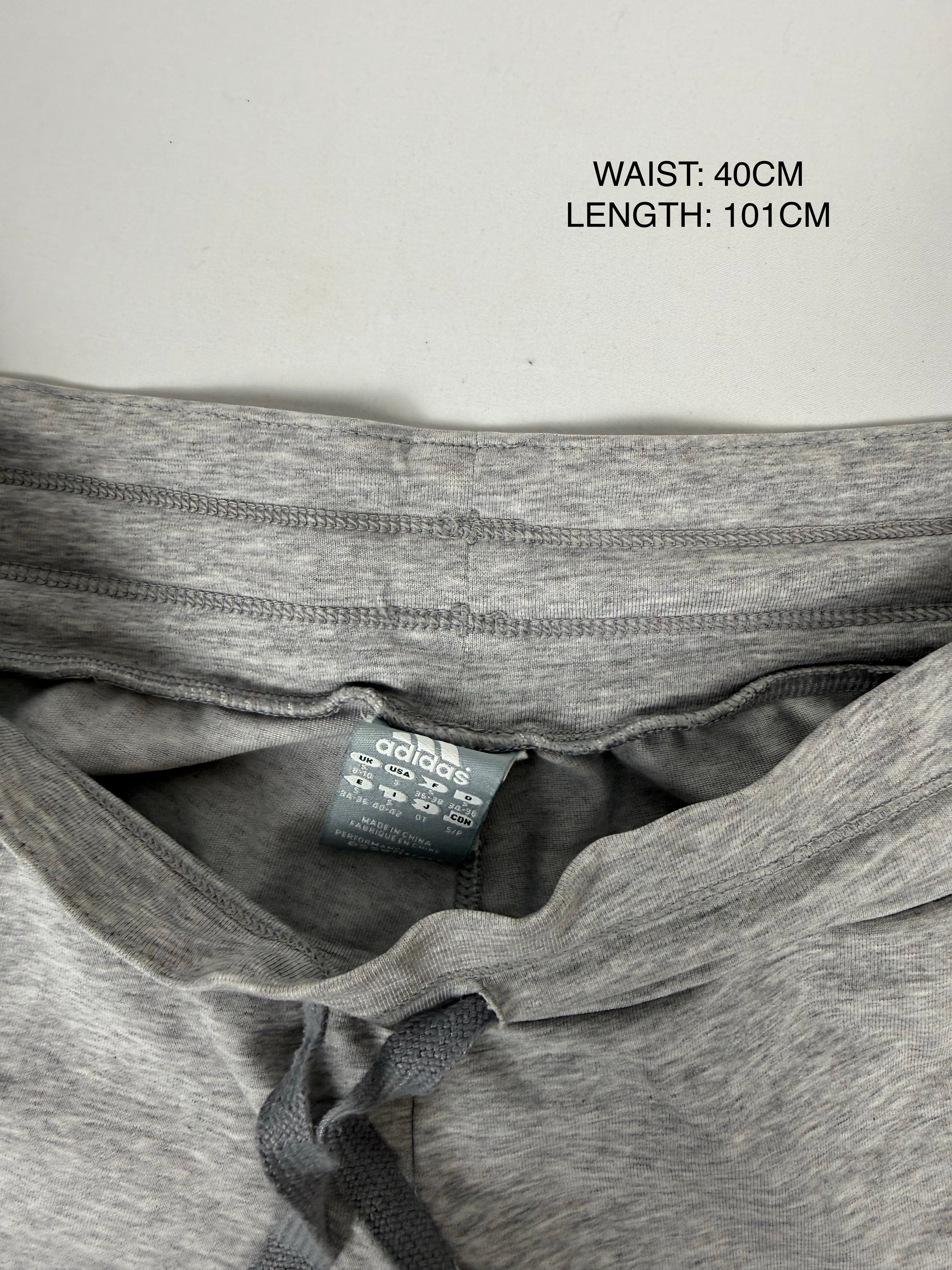 Grey & purple low rise baggy pants (M)