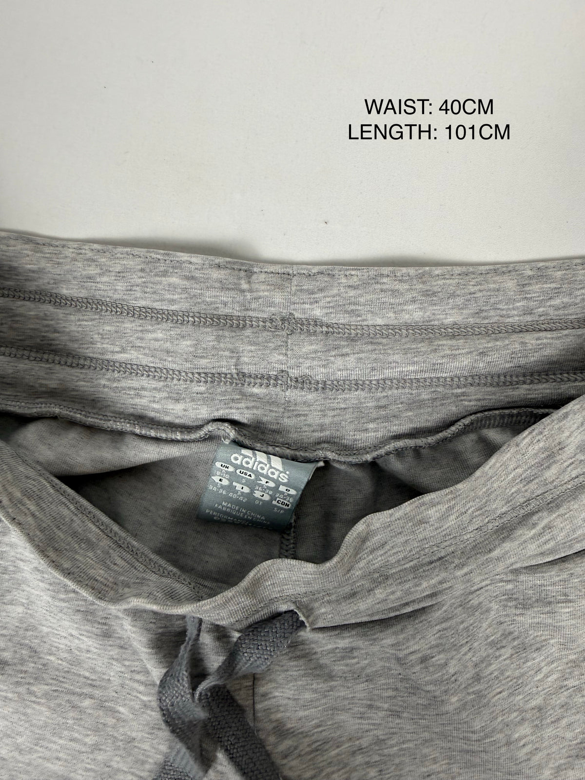Grey & purple low rise baggy pants (M)