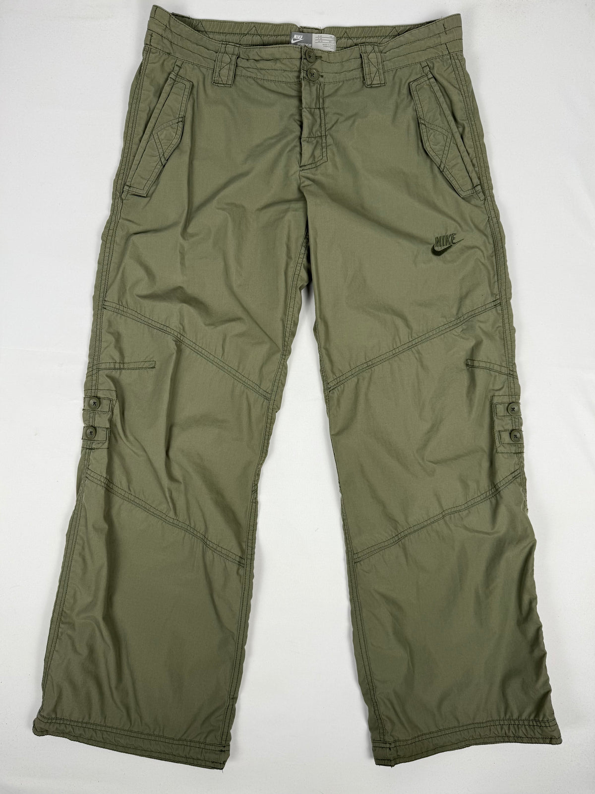 Pantalon corsaire taille basse à pois (S/M)
