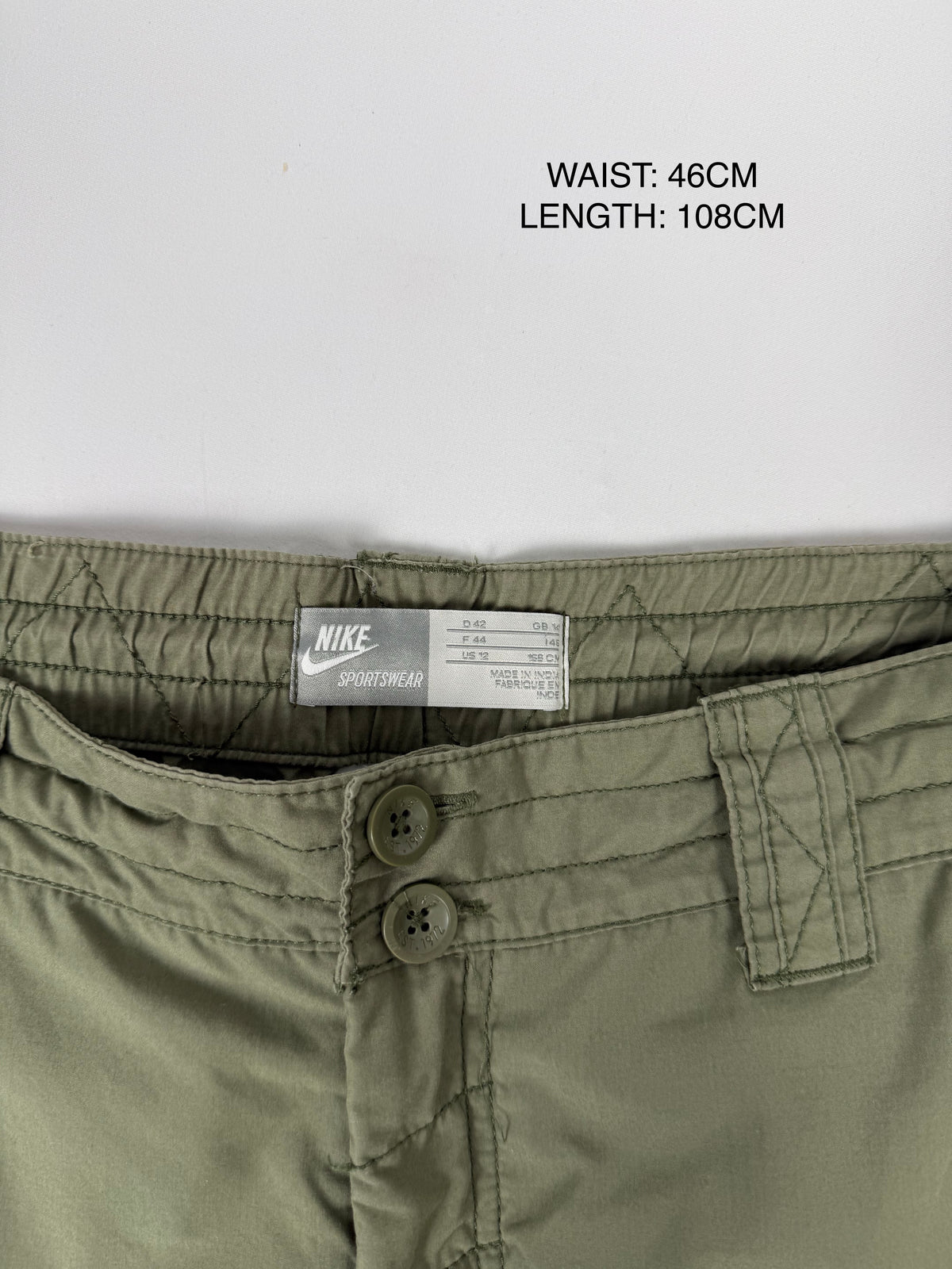 Pantalon corsaire taille basse à pois (S/M)