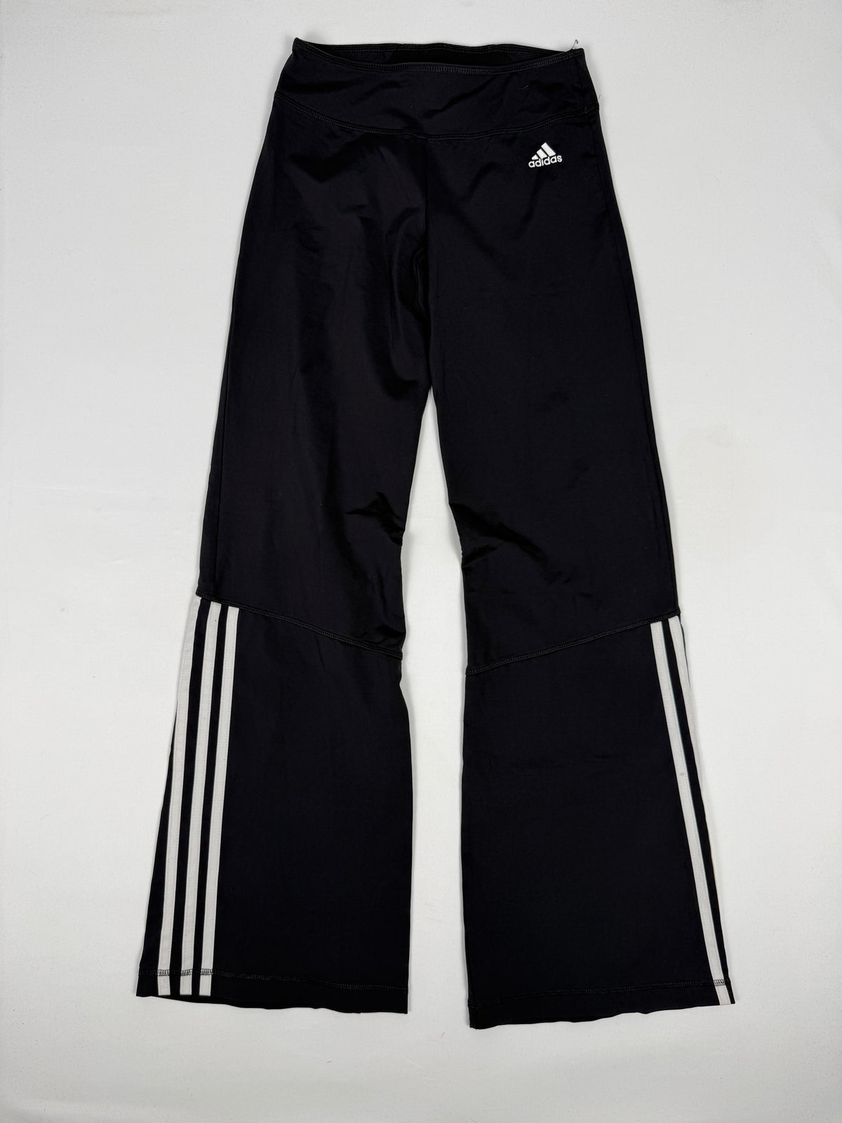 Black super stretchy flare pants (S)