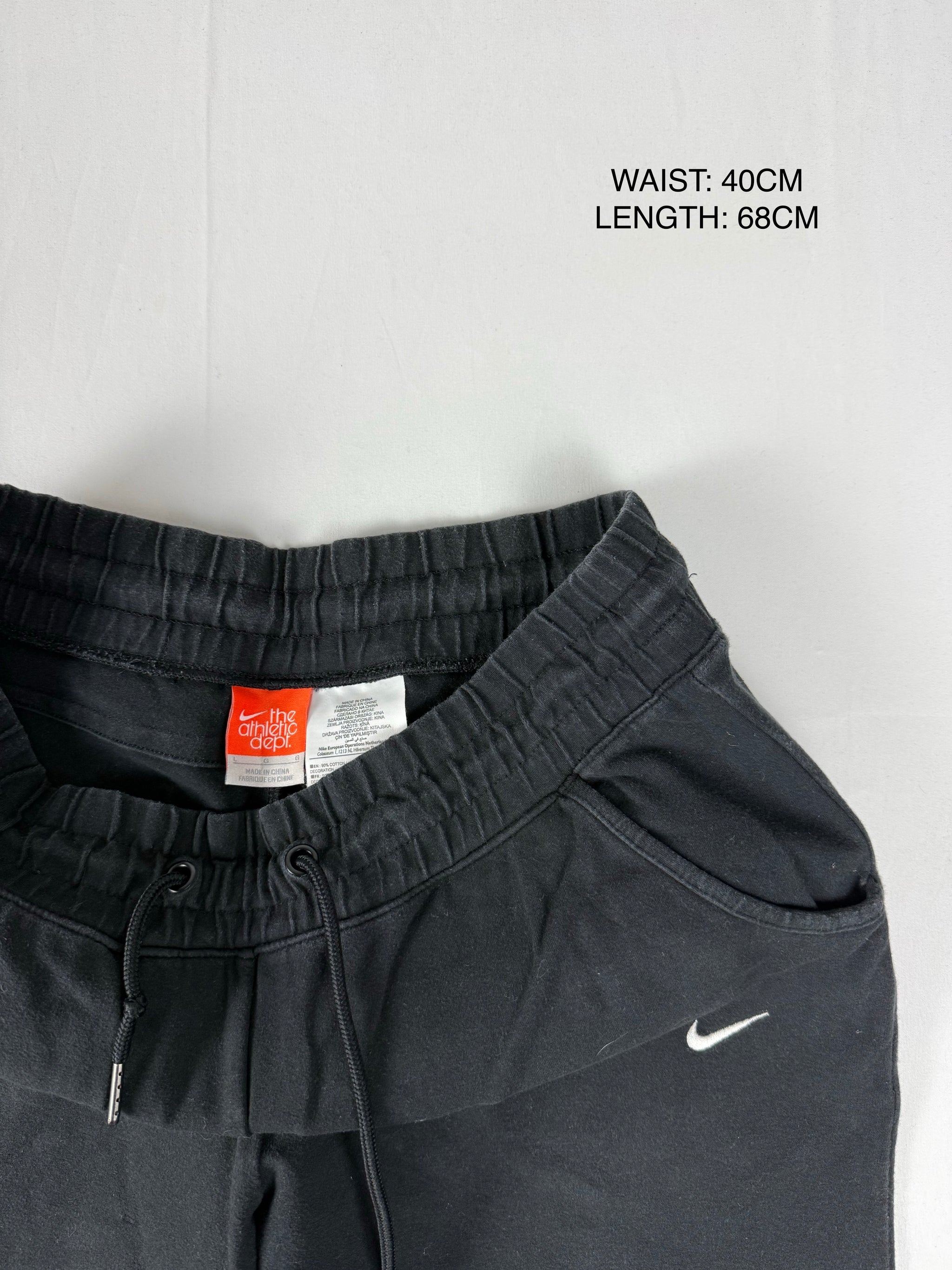 Black cotton activewear capri pants (XS/S)