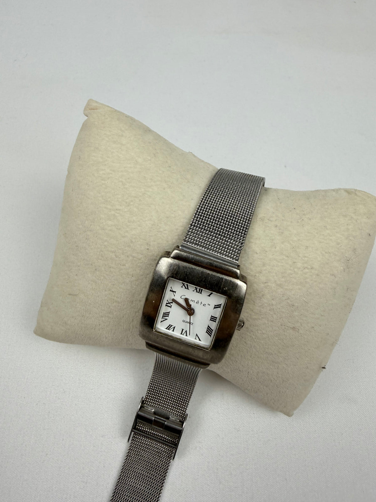 Vintage stainless steel  jewelry watch
