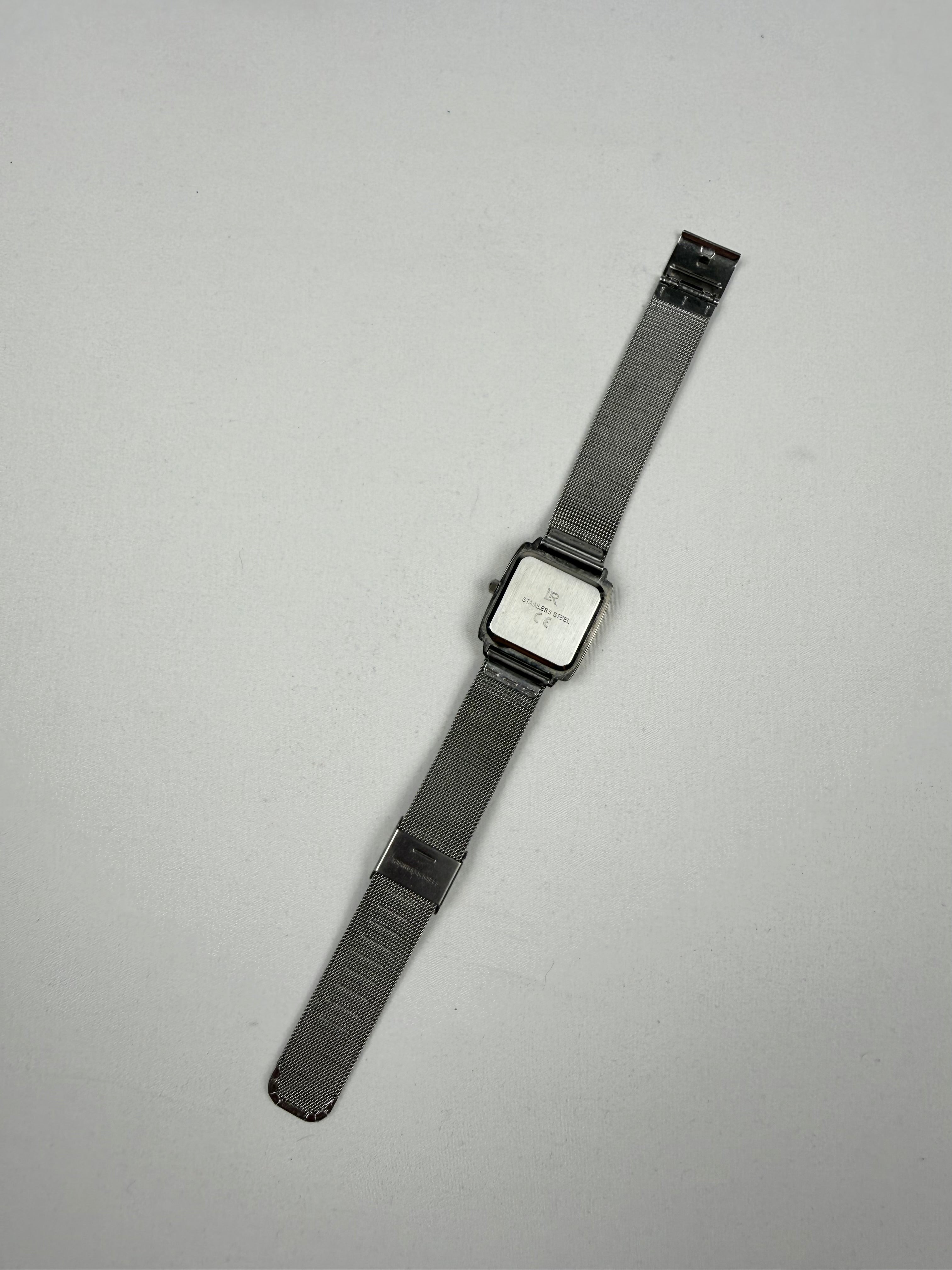 Vintage stainless steel  jewelry watch