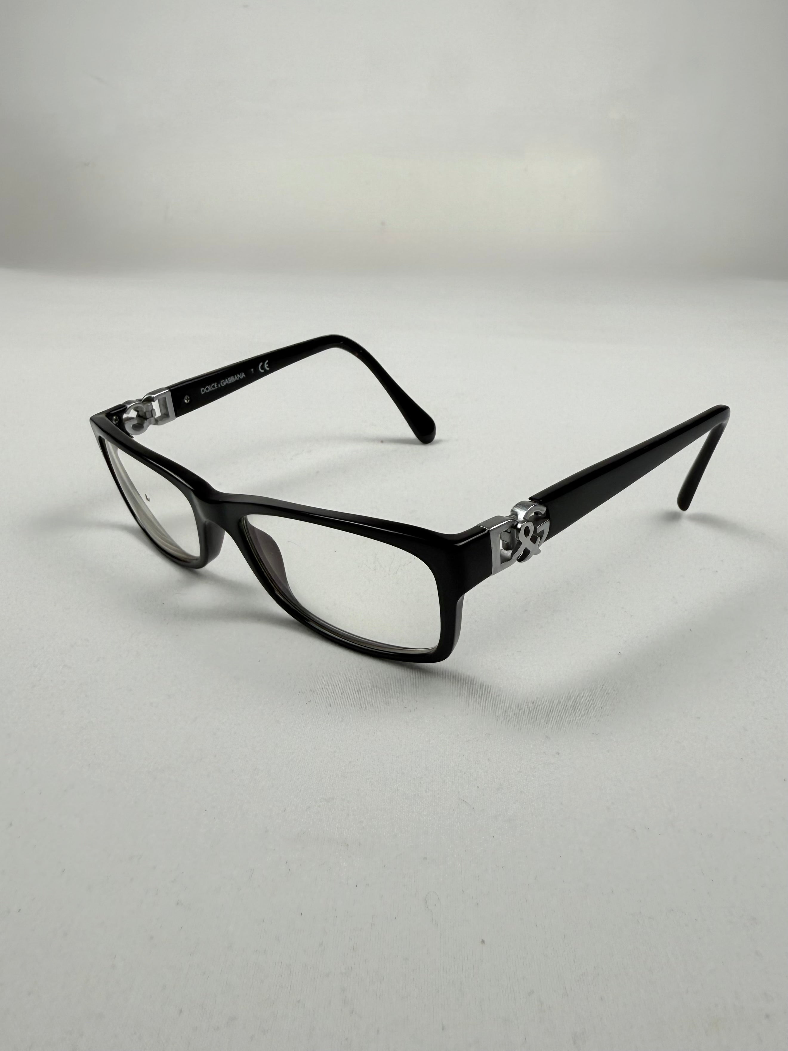 Black square office glasses (with prescription)