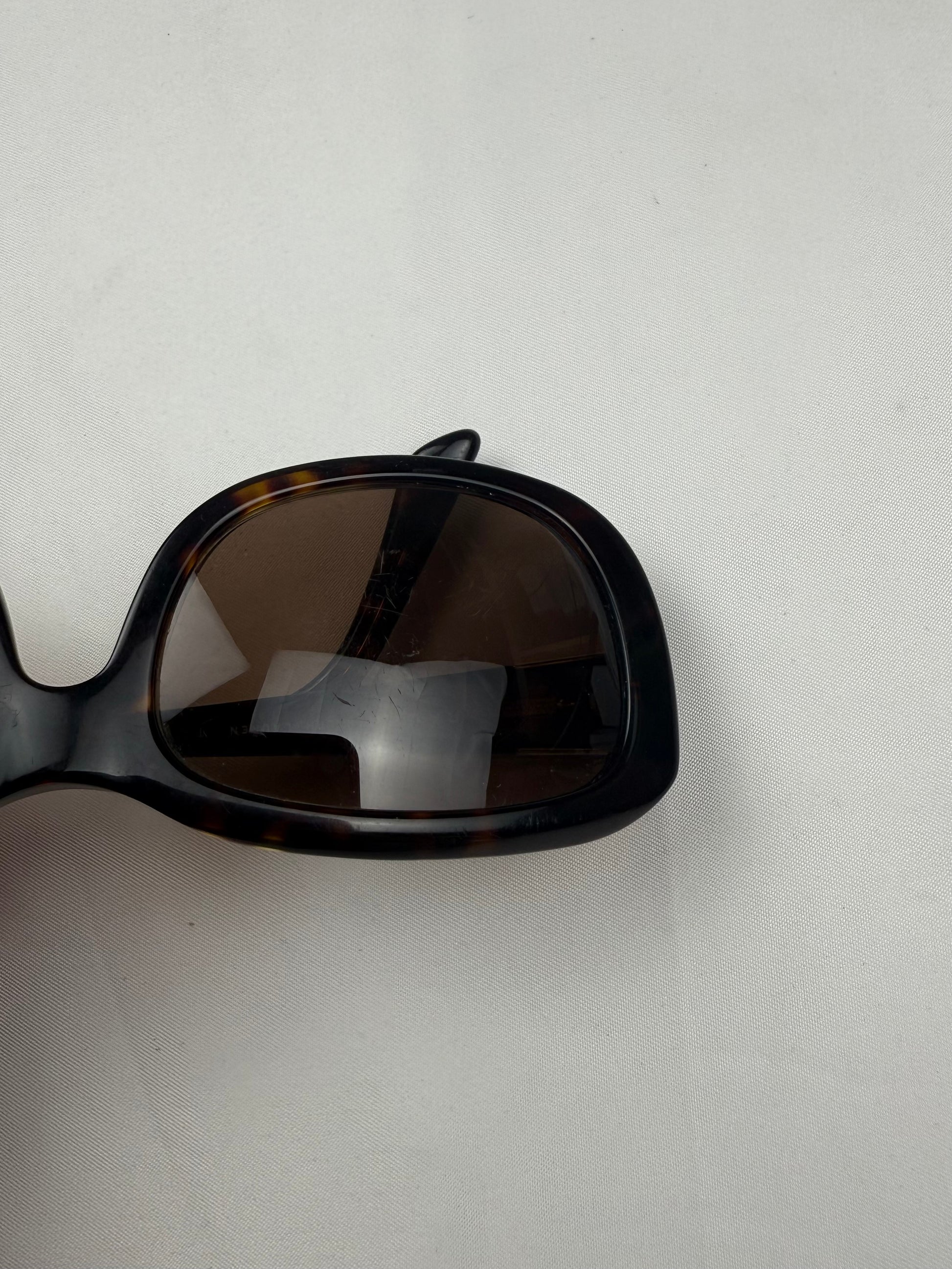 Black 2000s logo sunglasses